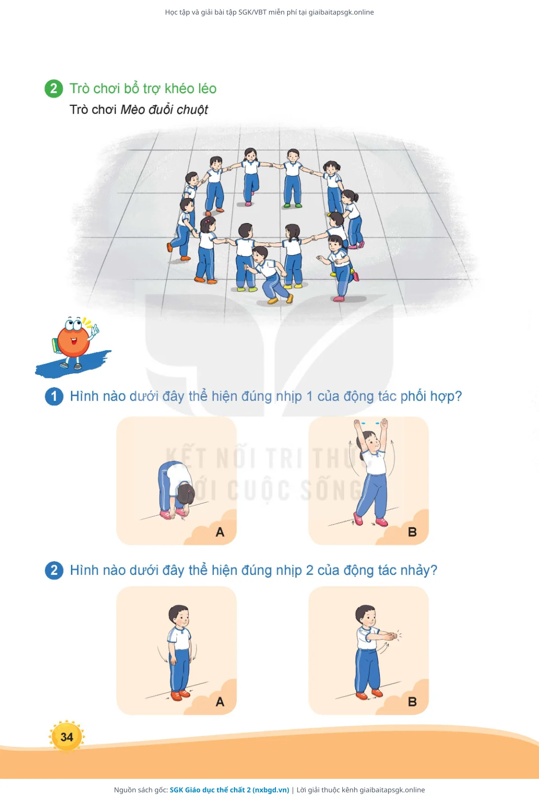 Trang 35 sách giáo khoa SGK Giáo dục thể chất 2 thu nhỏ