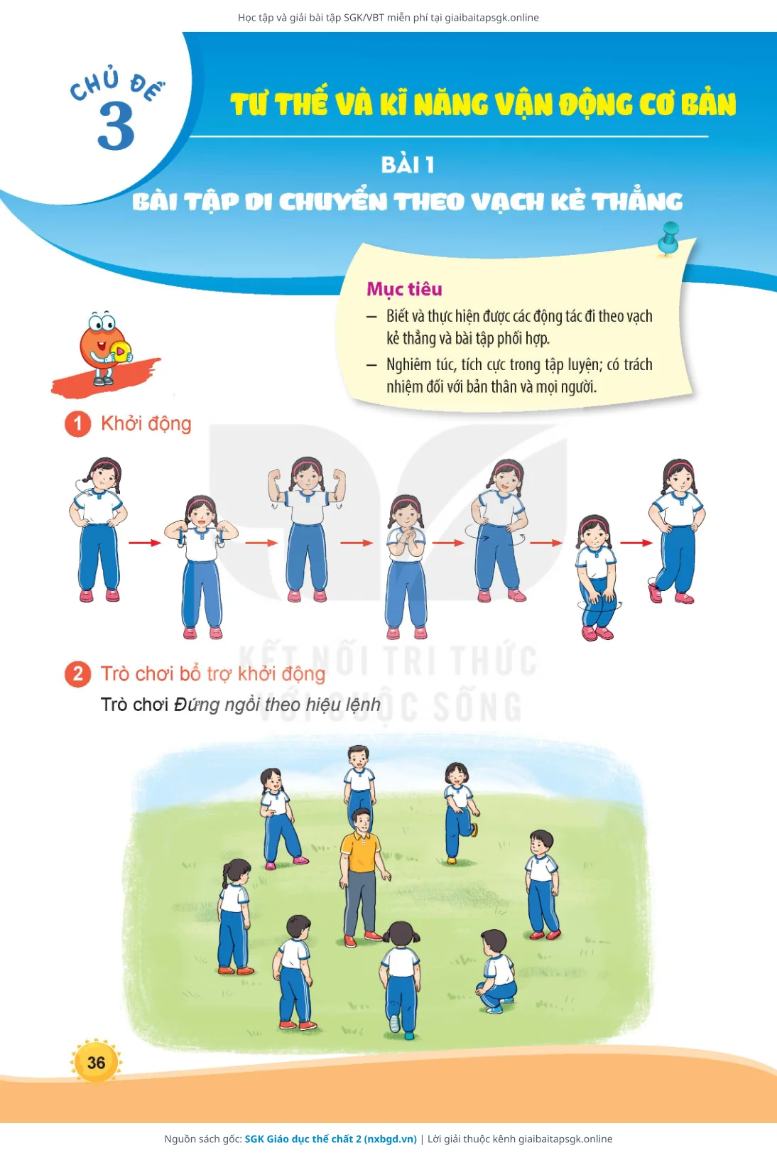 Trang 37 sách giáo khoa SGK Giáo dục thể chất 2 thu nhỏ