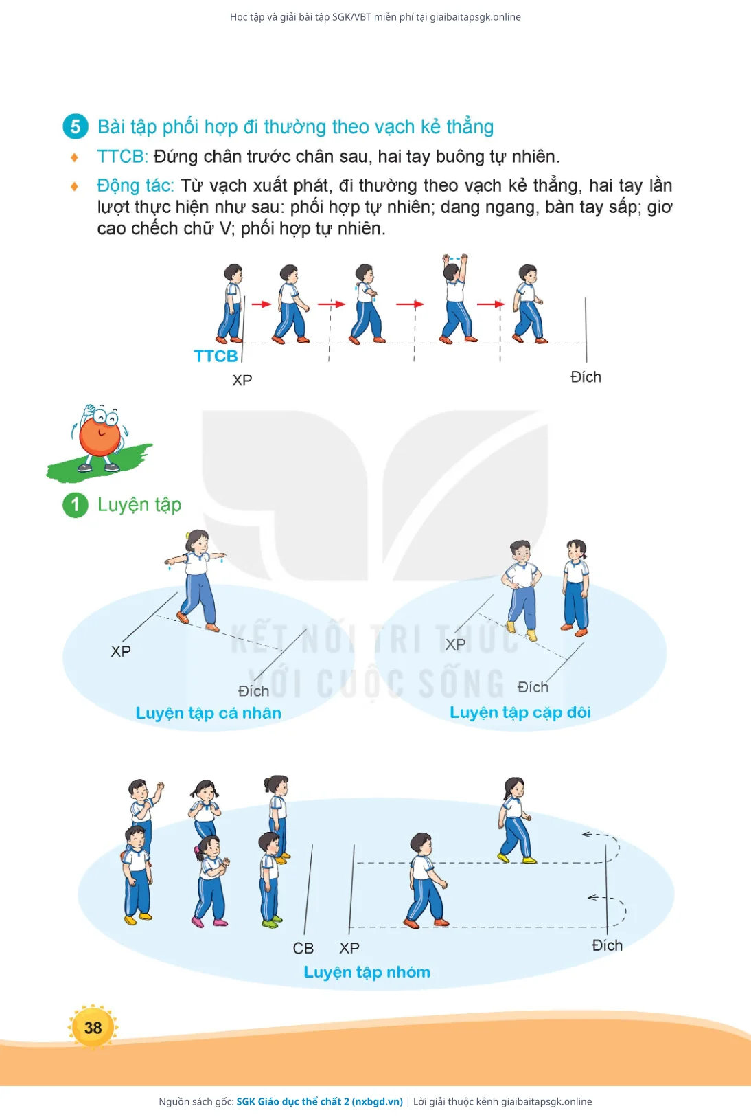 Trang 39 sách giáo khoa SGK Giáo dục thể chất 2 thu nhỏ