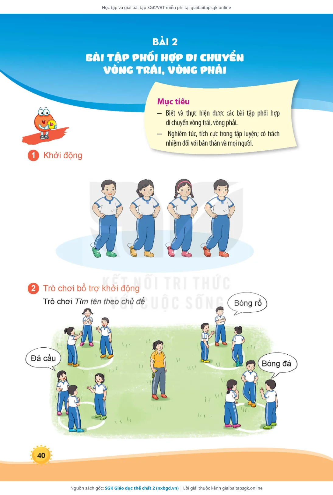 Trang 41 sách giáo khoa SGK Giáo dục thể chất 2 thu nhỏ