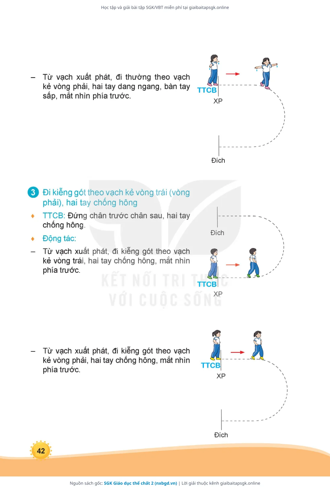 Trang 43 sách giáo khoa SGK Giáo dục thể chất 2 thu nhỏ