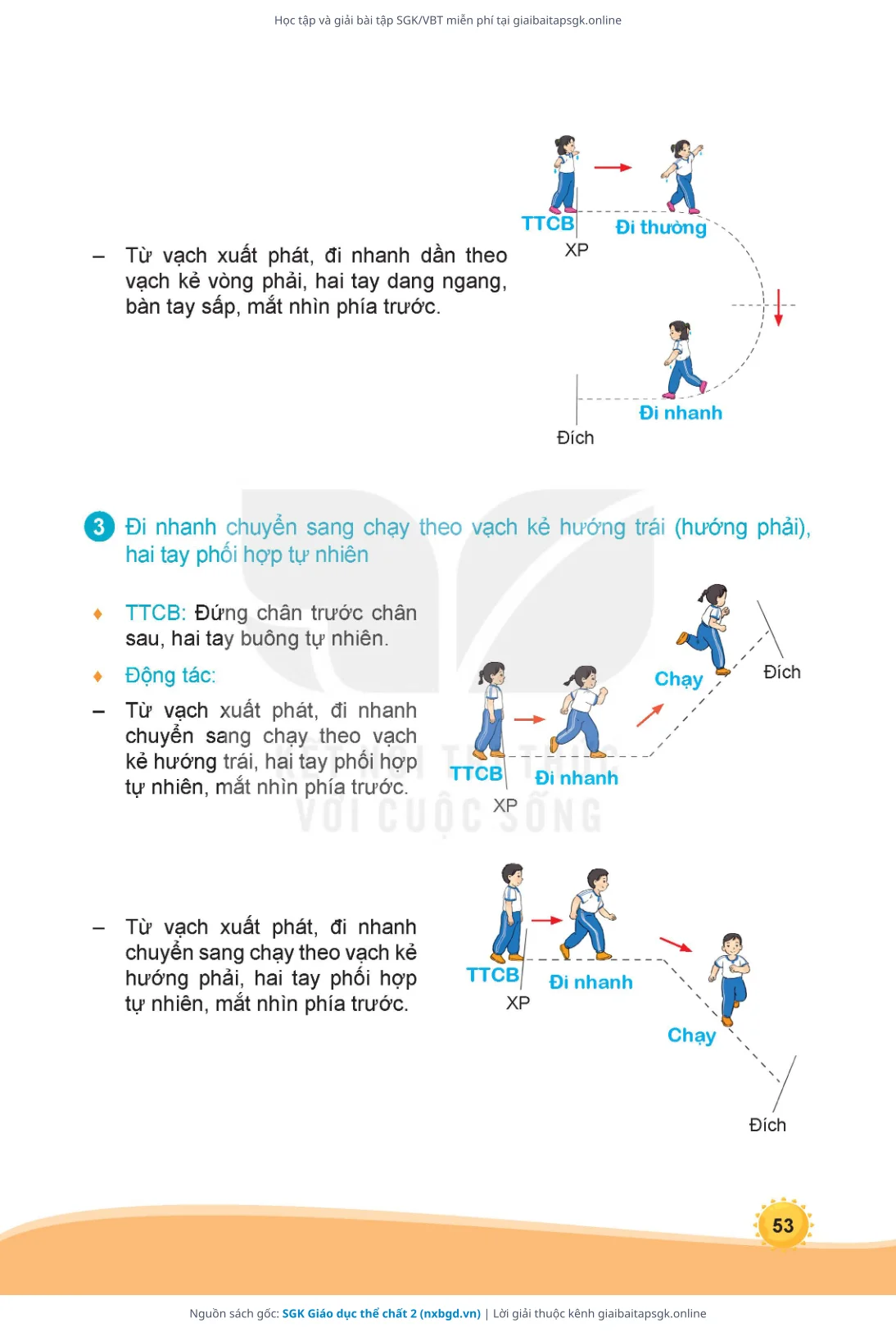 Trang 54 sách giáo khoa SGK Giáo dục thể chất 2 thu nhỏ