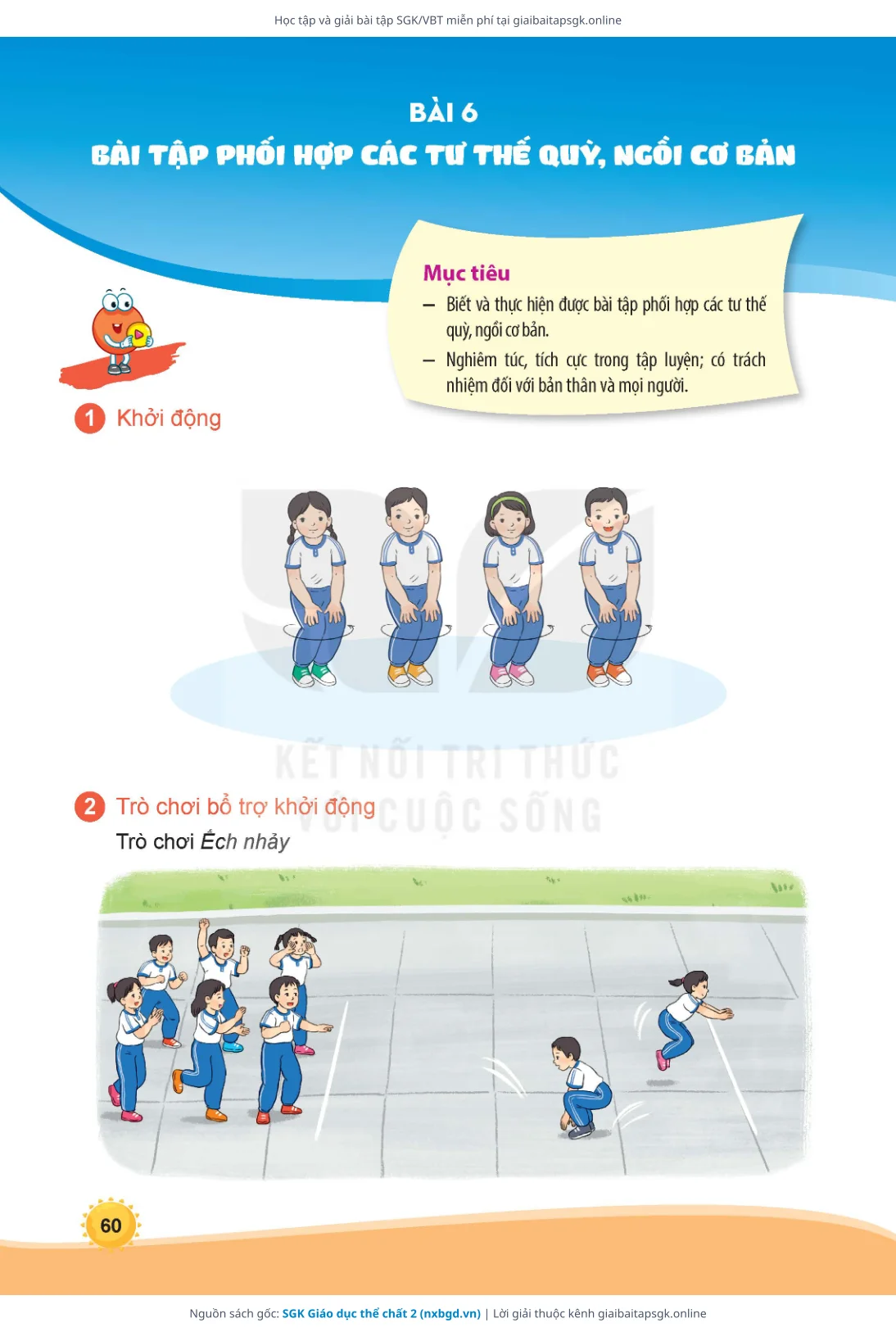 Trang 61 sách giáo khoa SGK Giáo dục thể chất 2 thu nhỏ