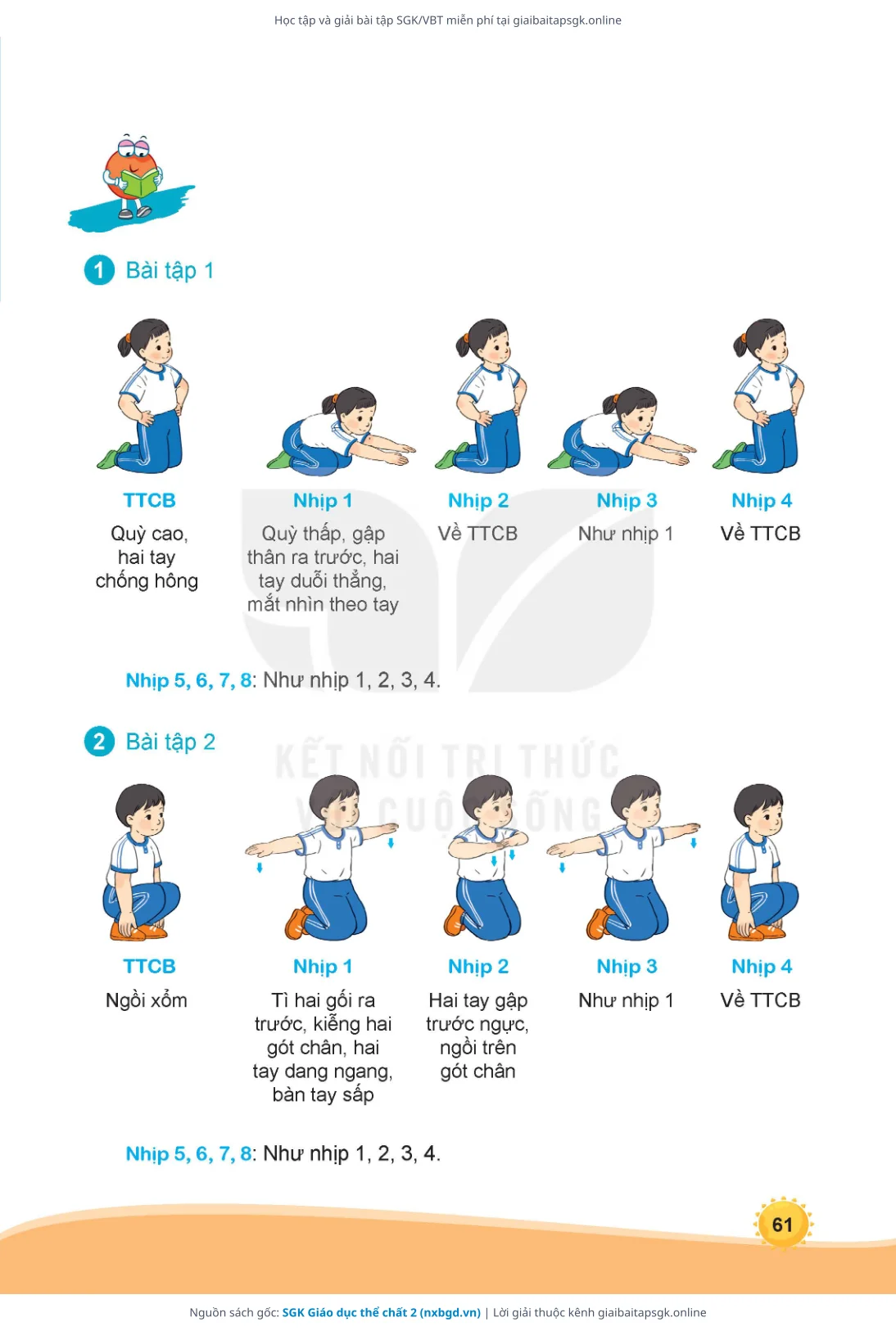 Trang 62 sách giáo khoa SGK Giáo dục thể chất 2 thu nhỏ