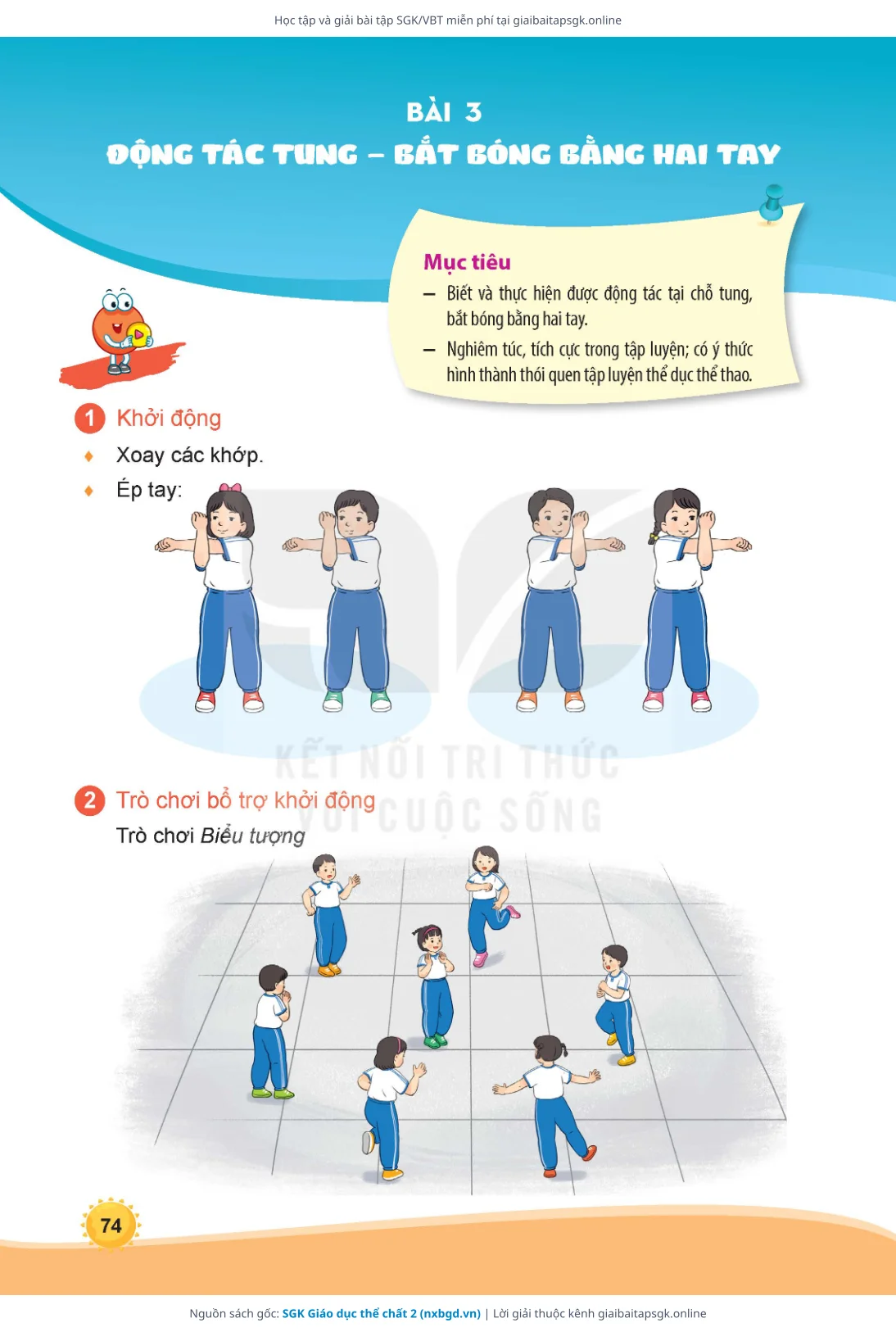 Trang 75 sách giáo khoa SGK Giáo dục thể chất 2 thu nhỏ