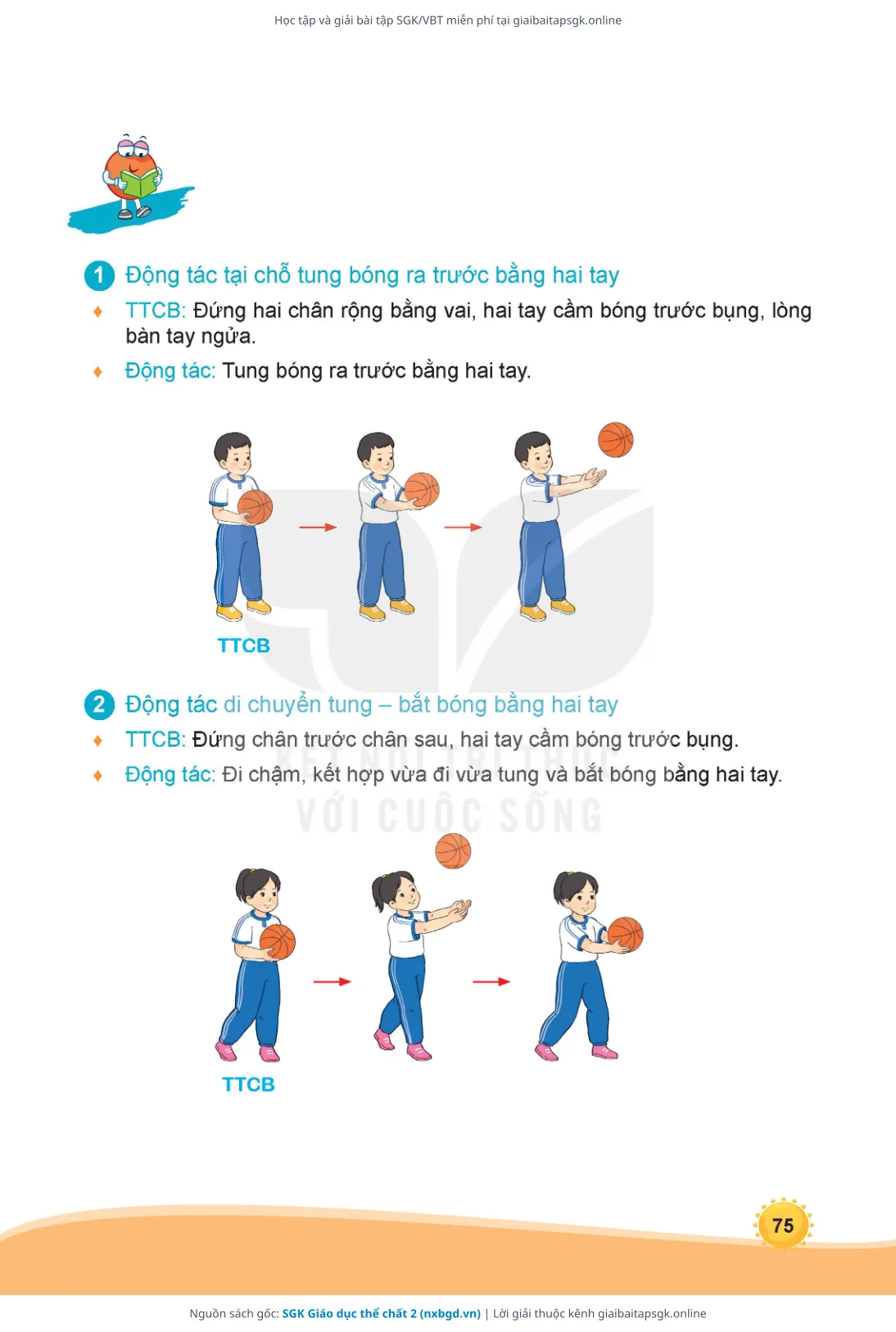 Trang 76 sách giáo khoa SGK Giáo dục thể chất 2 thu nhỏ