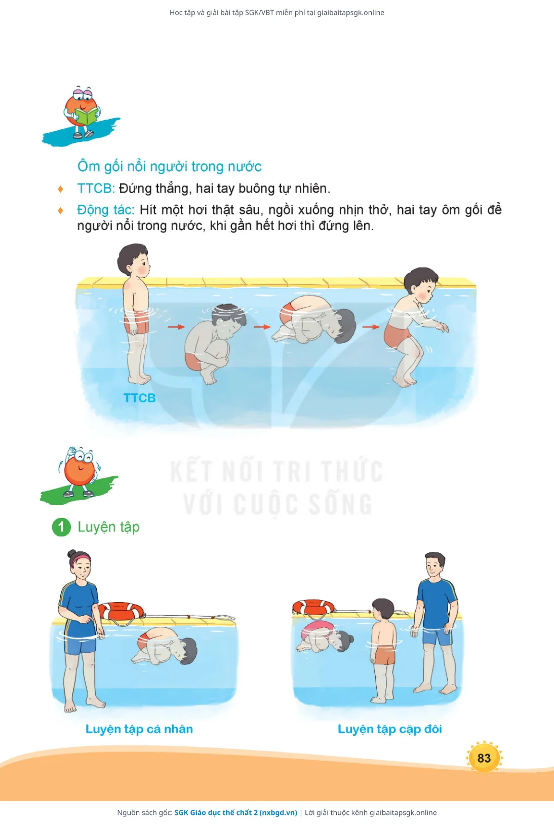 Trang 84 sách giáo khoa SGK Giáo dục thể chất 2 thu nhỏ