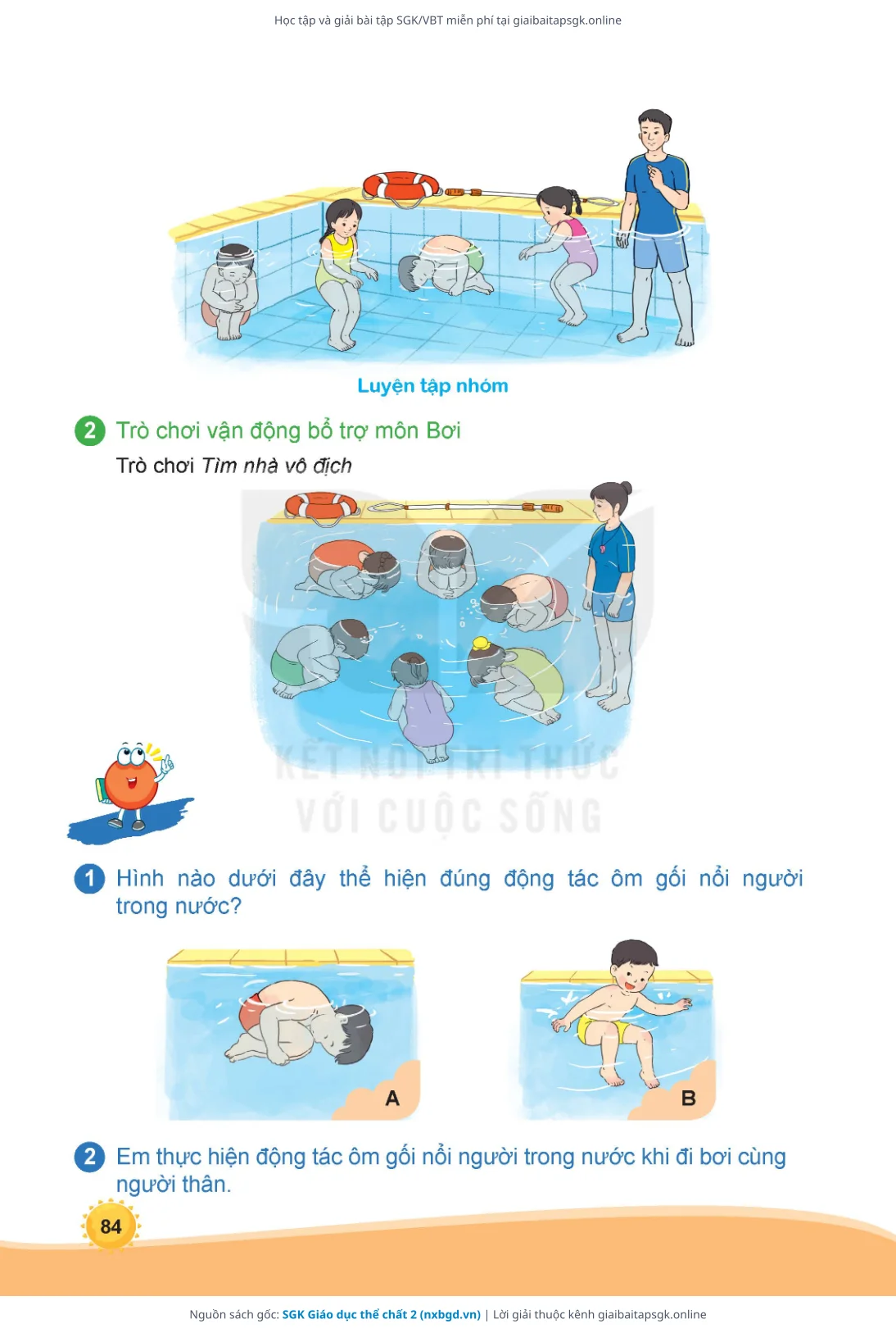 Trang 85 sách giáo khoa SGK Giáo dục thể chất 2 thu nhỏ