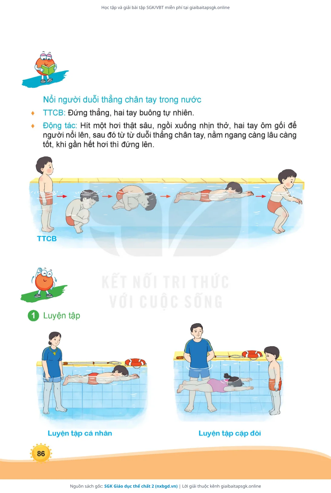 Trang 87 sách giáo khoa SGK Giáo dục thể chất 2 thu nhỏ