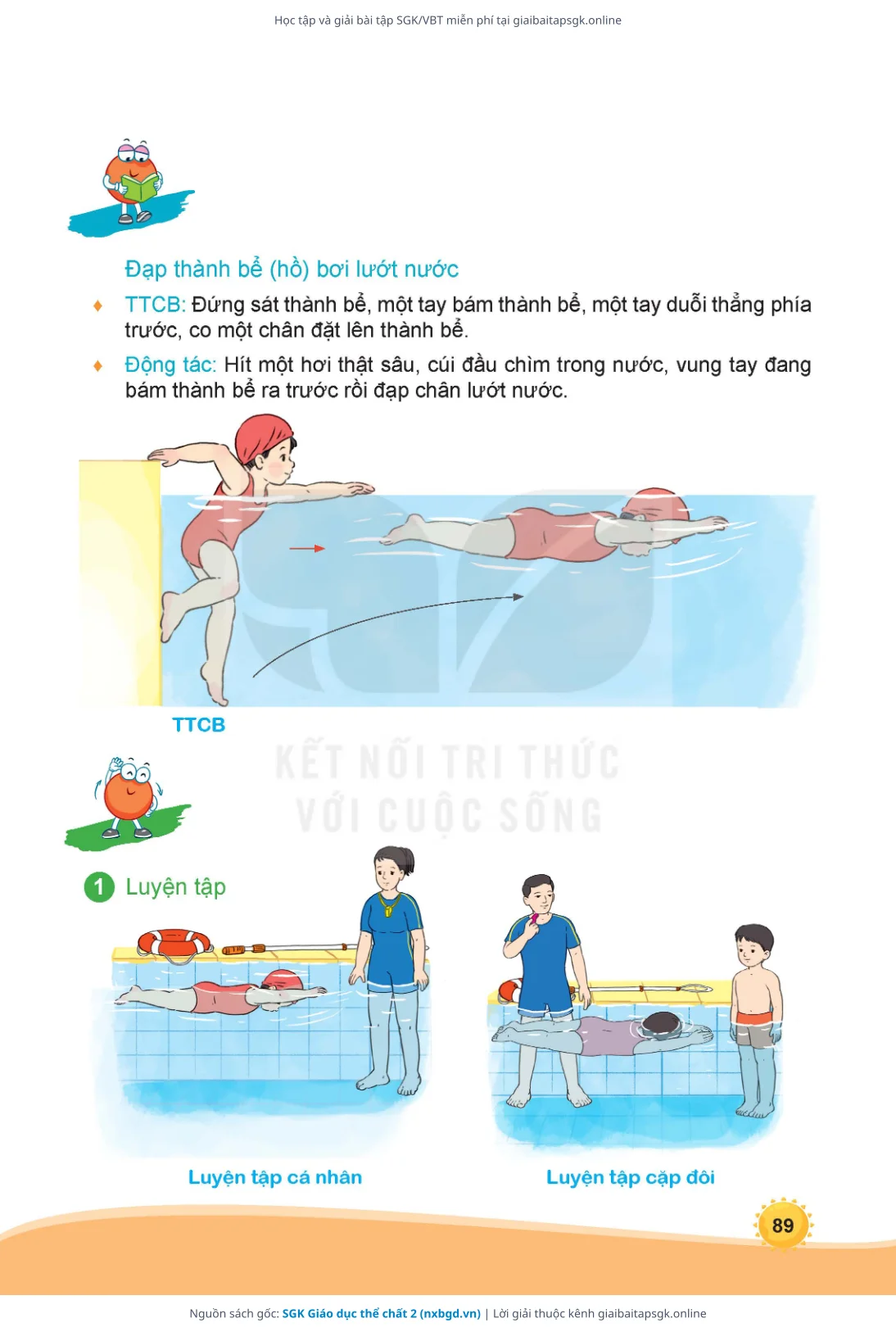 Trang 90 sách giáo khoa SGK Giáo dục thể chất 2 thu nhỏ