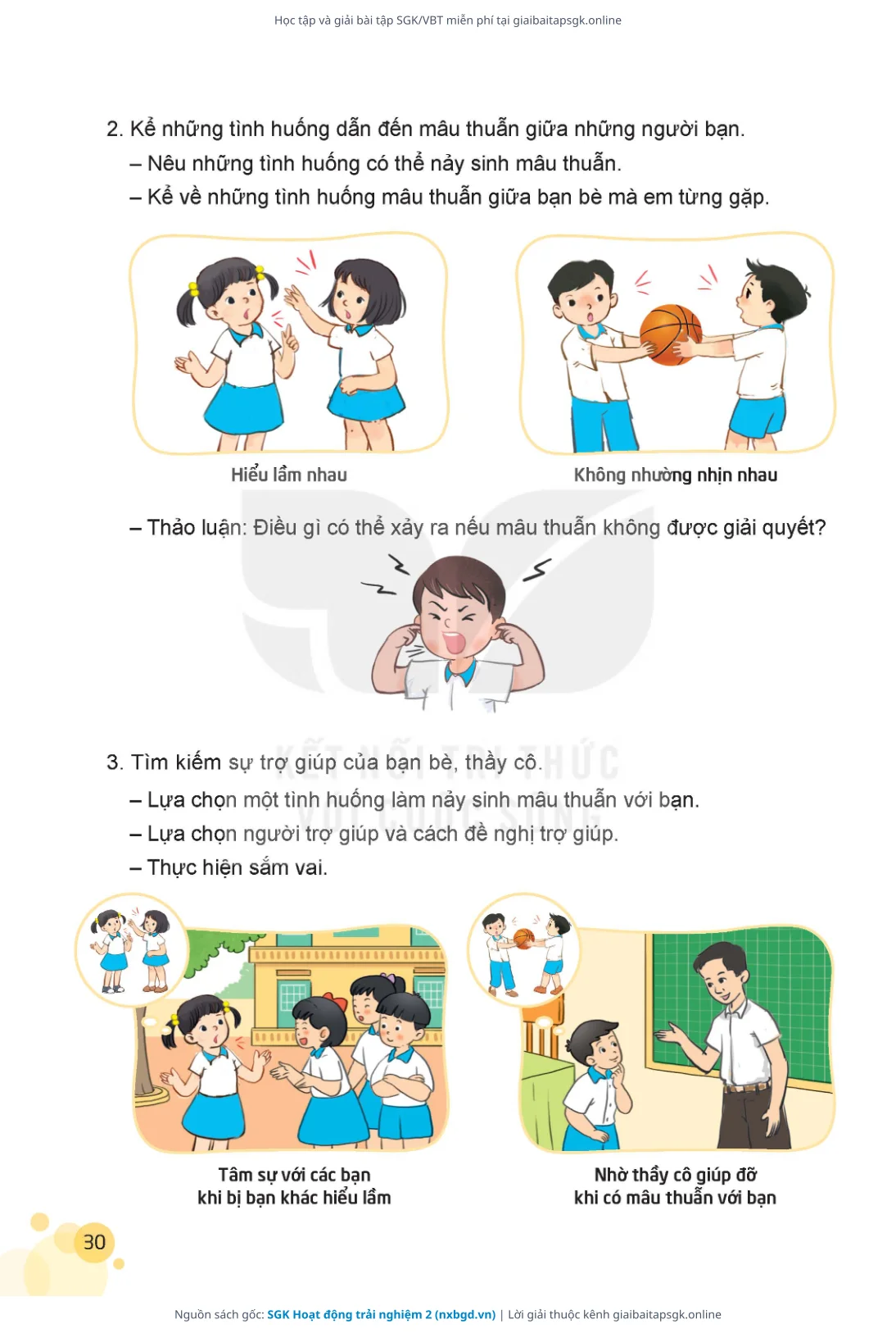 Trang 31 sách giáo khoa SGK Hoạt động trải nghiệm 2 thu nhỏ