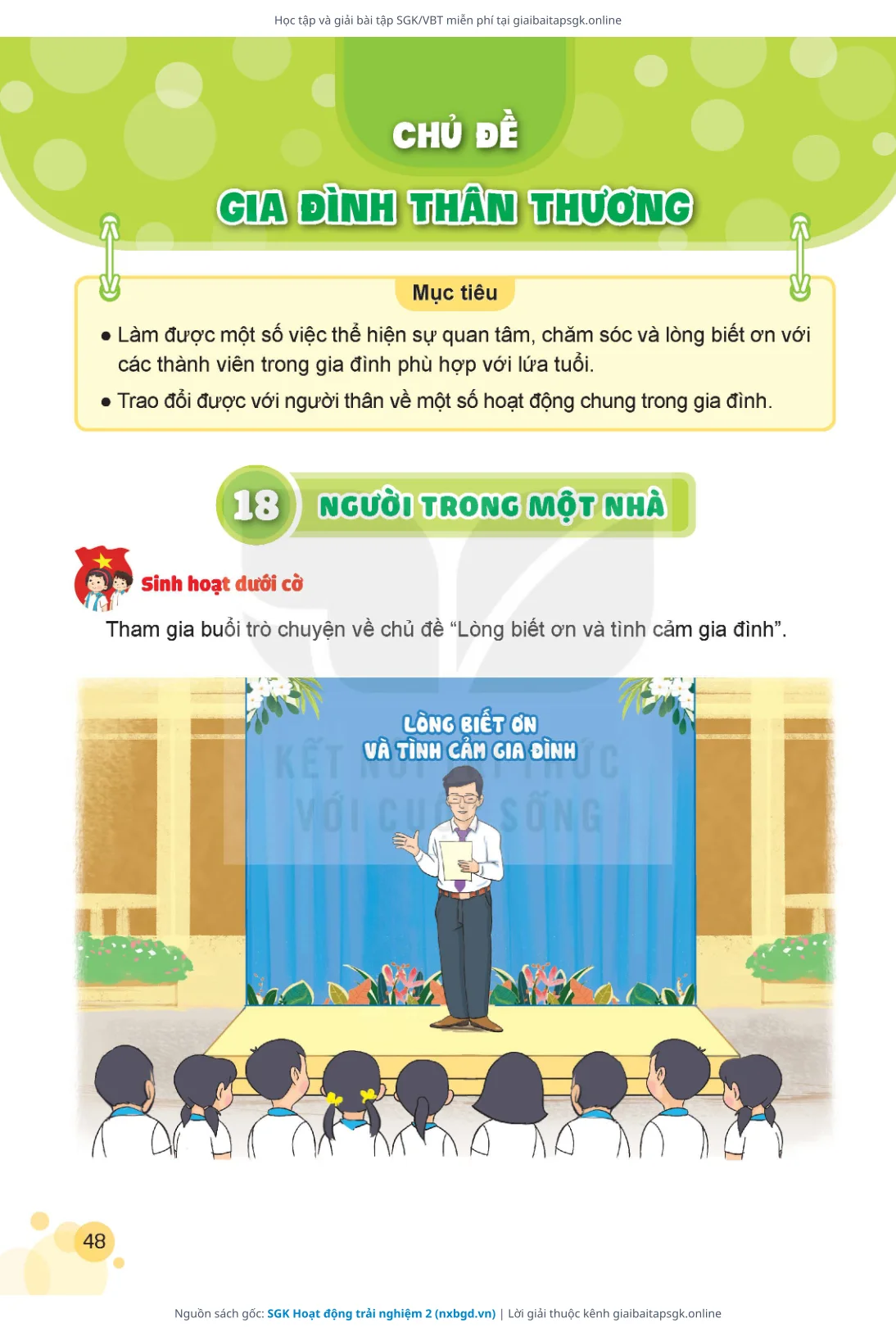Trang 49 sách giáo khoa SGK Hoạt động trải nghiệm 2 thu nhỏ
