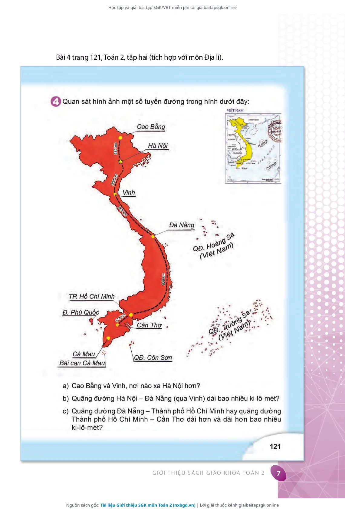 Trang 8 sách giáo khoa Tài liệu Giới thiệu SGK môn Toán 2 thu nhỏ