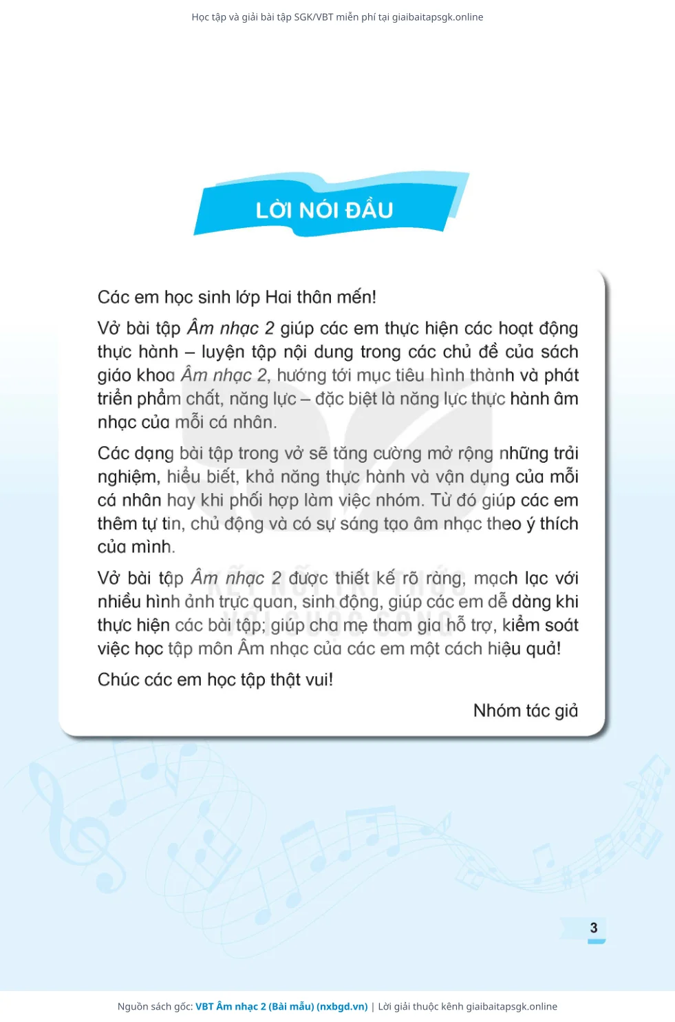 Trang 4 sách giáo khoa VBT Âm nhạc 2 (Bài mẫu) thu nhỏ