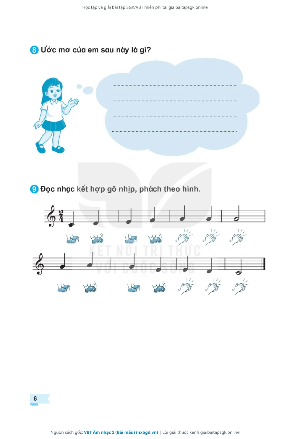 Trang 7 sách giáo khoa VBT Âm nhạc 2 (Bài mẫu) thu nhỏ