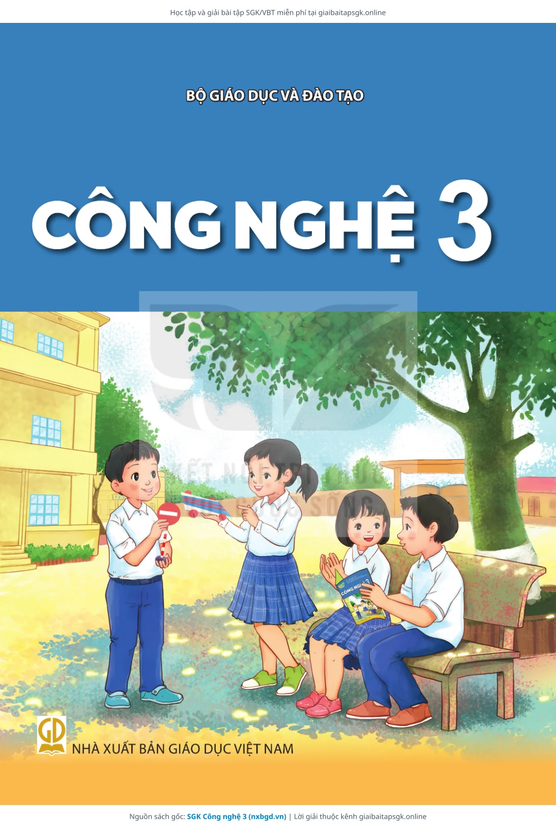 Trang 1 sách giáo khoa SGK Công nghệ 3 bản chuẩn