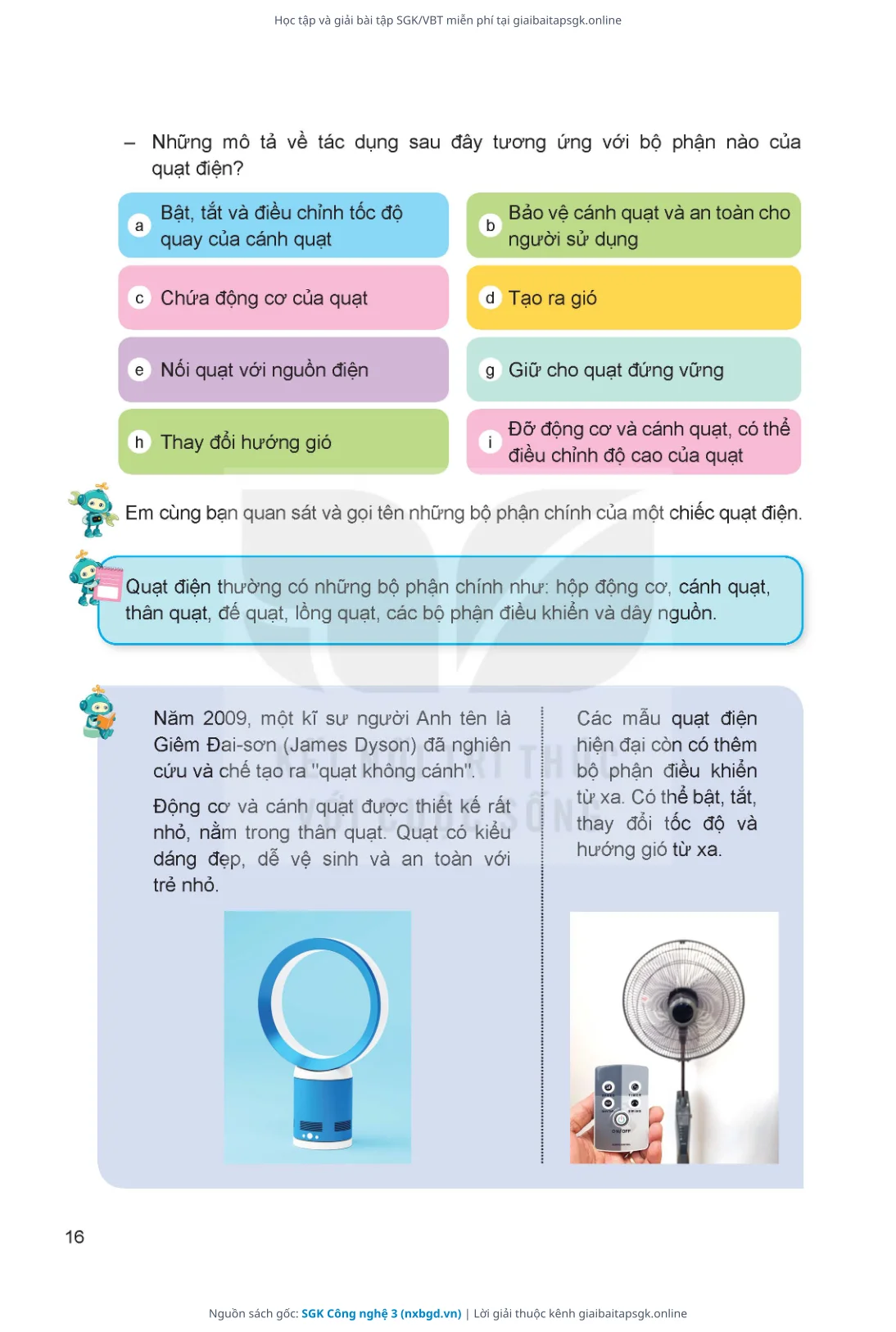 Trang 17 sách giáo khoa SGK Công nghệ 3 thu nhỏ