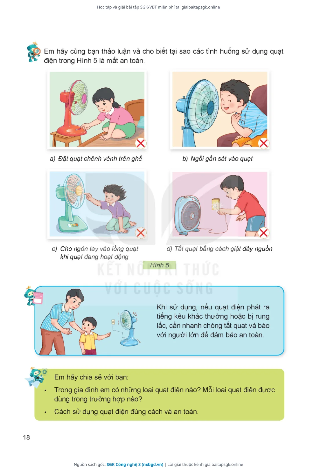 Trang 19 sách giáo khoa SGK Công nghệ 3 thu nhỏ