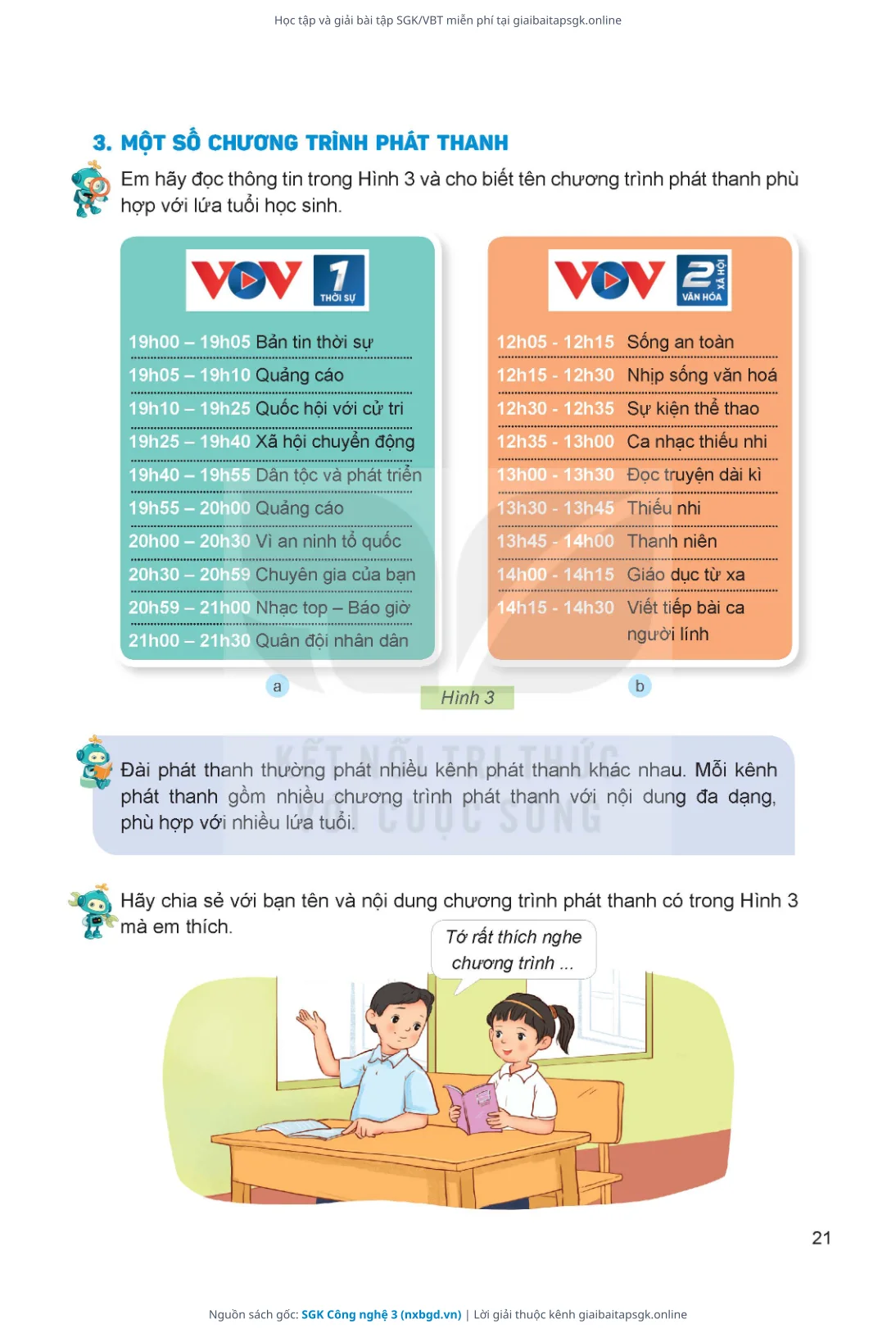 Trang 22 sách giáo khoa SGK Công nghệ 3 thu nhỏ