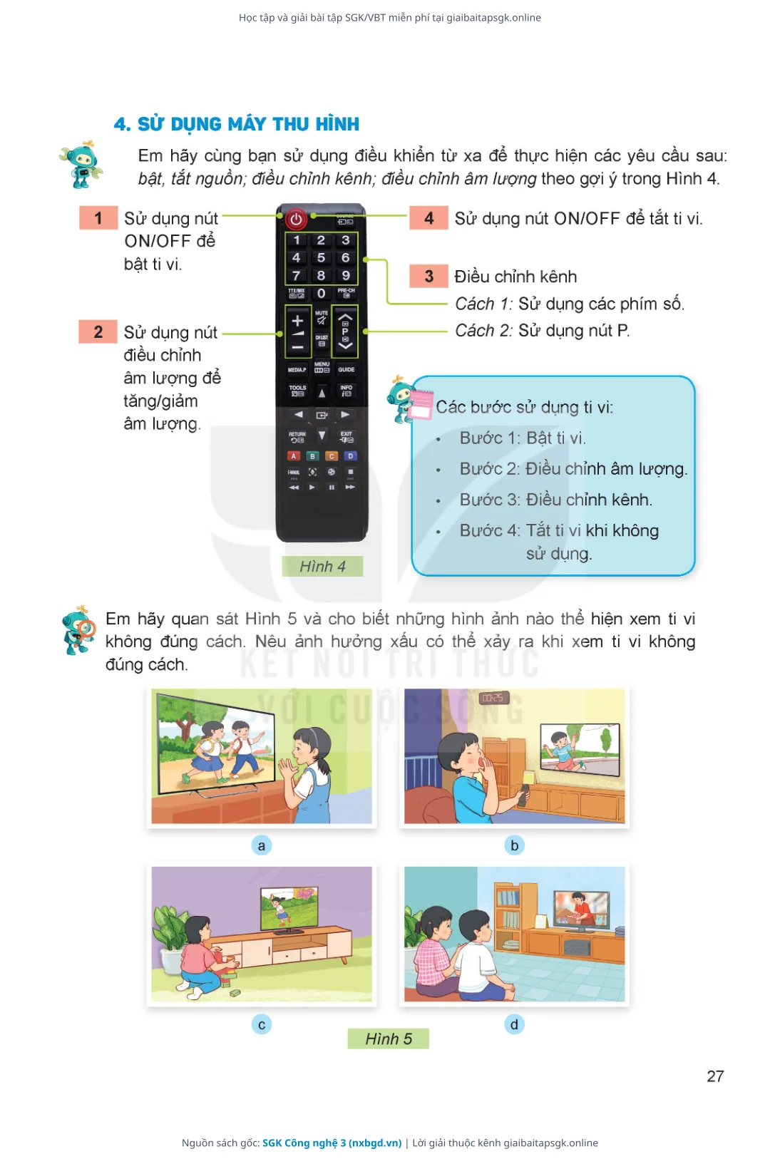 Trang 28 sách giáo khoa SGK Công nghệ 3 thu nhỏ