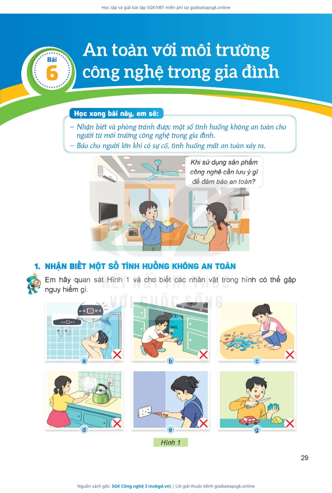 Trang 29 sách giáo khoa SGK Công nghệ 3 bản chuẩn