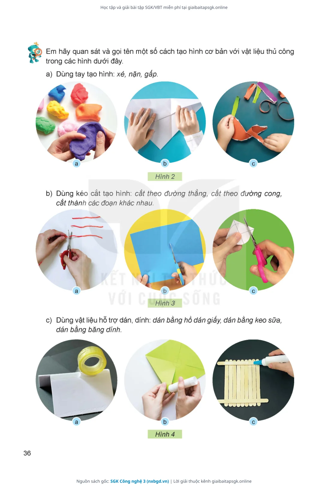Trang 37 sách giáo khoa SGK Công nghệ 3 thu nhỏ
