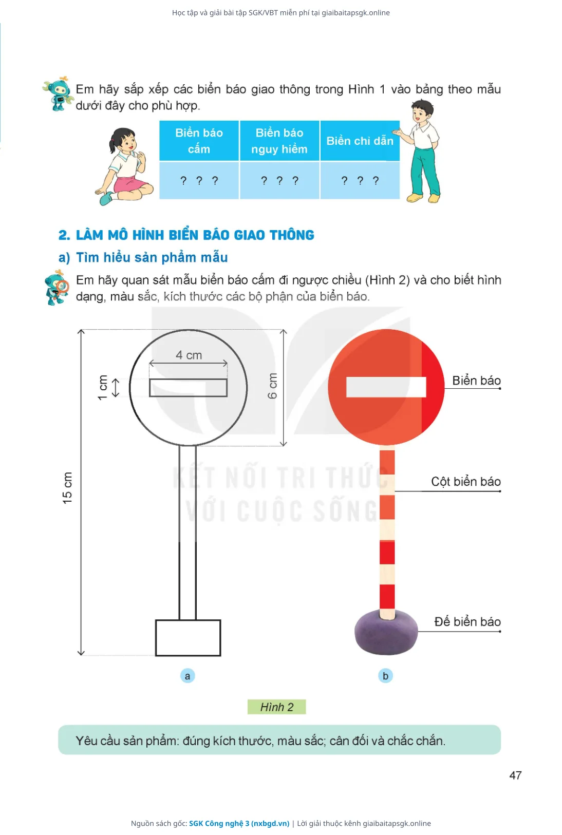 Trang 48 sách giáo khoa SGK Công nghệ 3 thu nhỏ