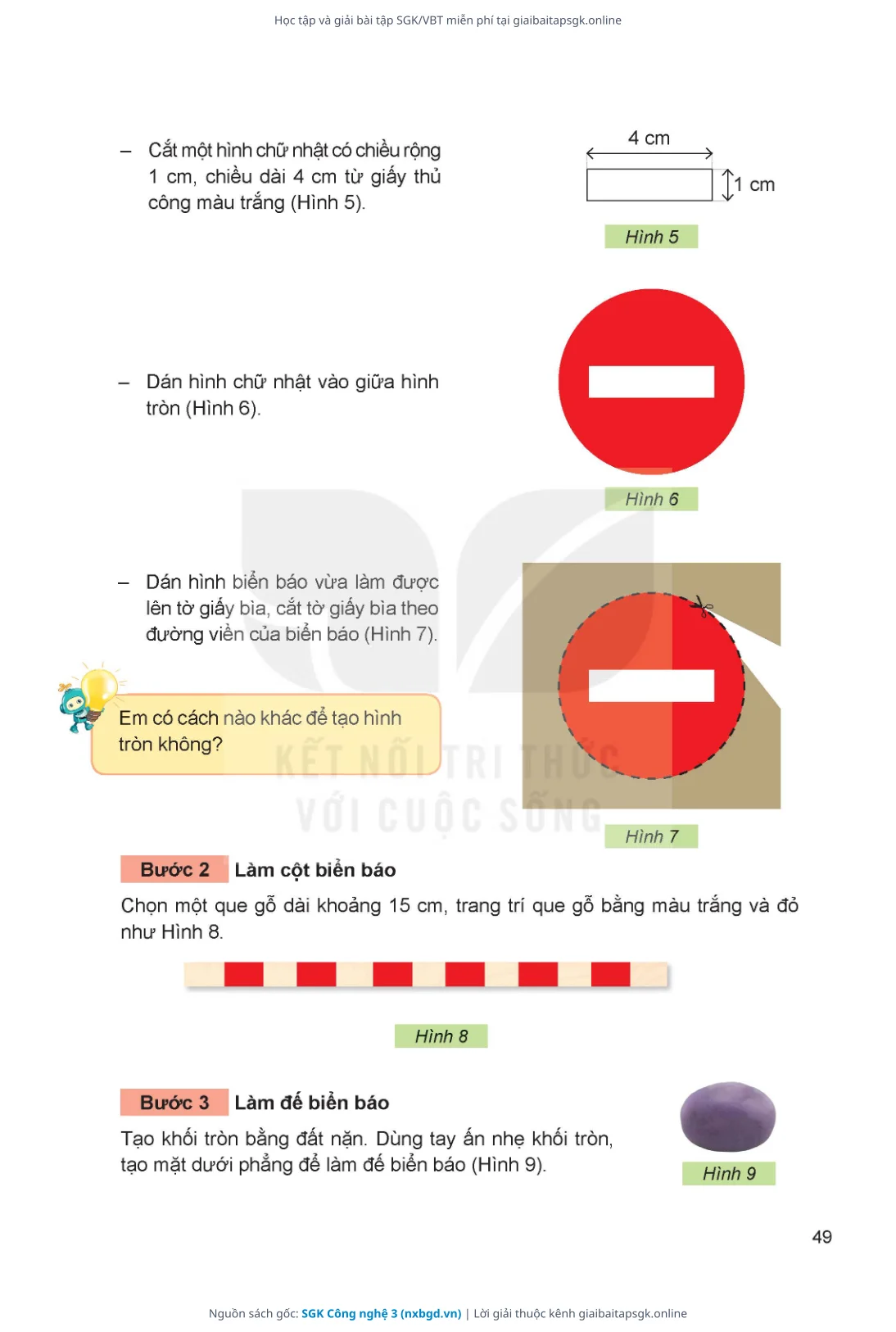 Trang 50 sách giáo khoa SGK Công nghệ 3 thu nhỏ