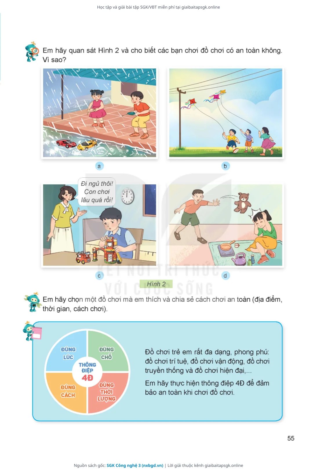 Trang 56 sách giáo khoa SGK Công nghệ 3 thu nhỏ