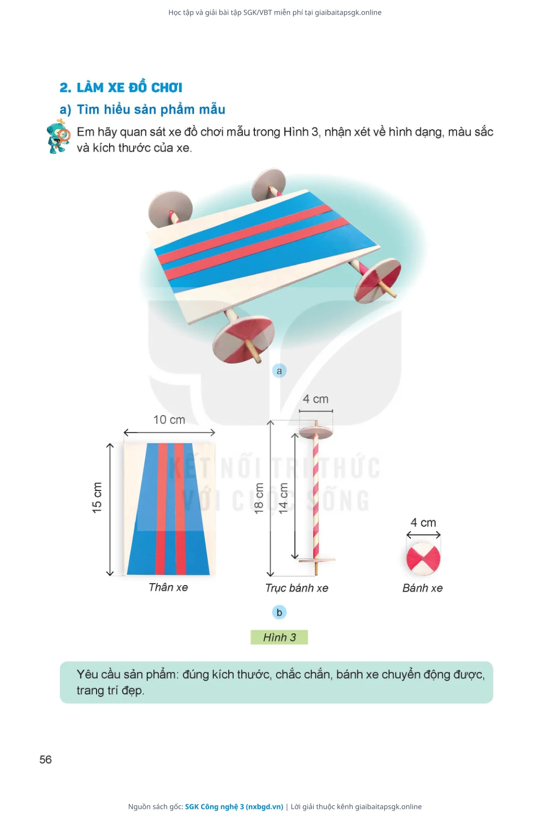 Trang 57 sách giáo khoa SGK Công nghệ 3 thu nhỏ