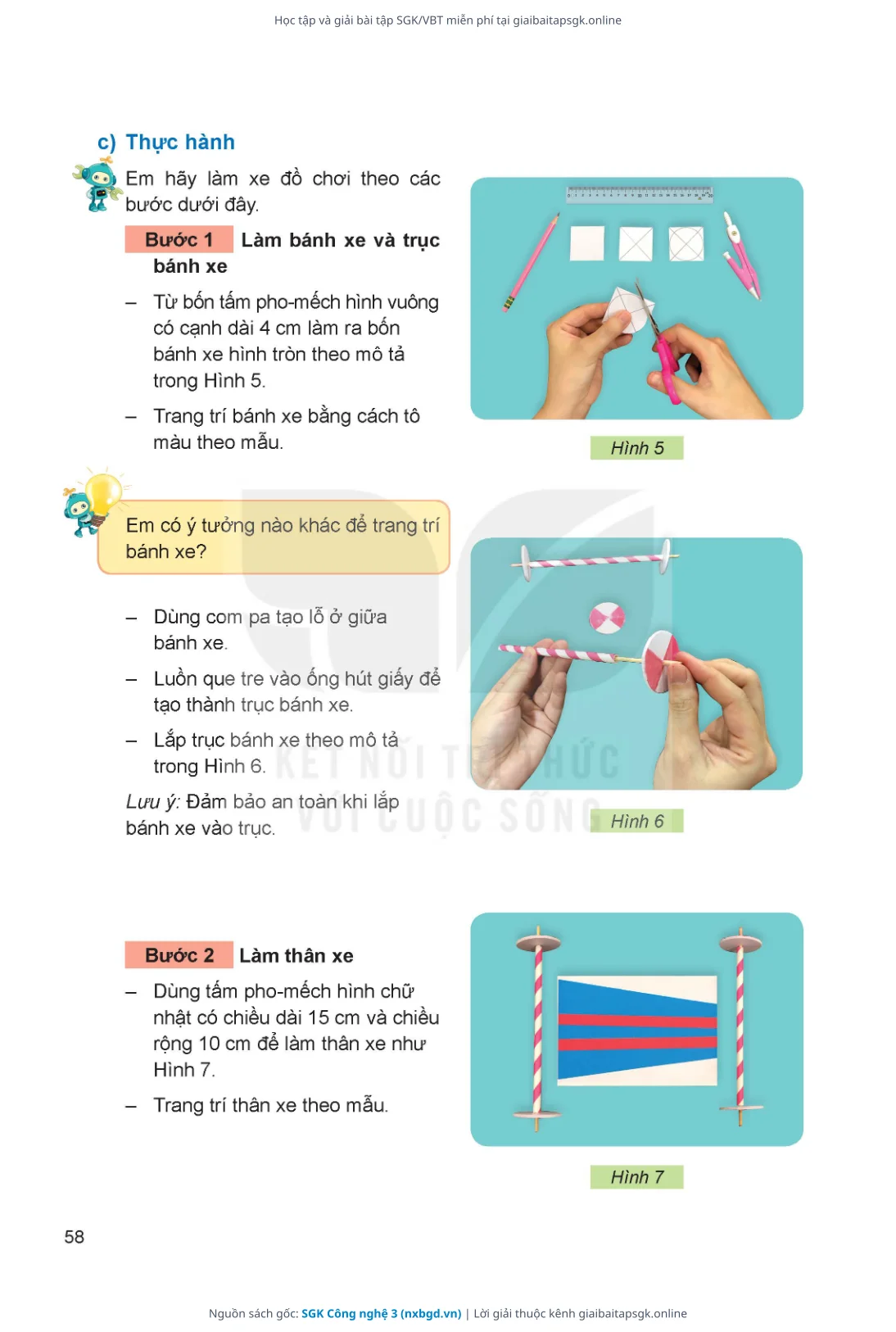 Trang 59 sách giáo khoa SGK Công nghệ 3 thu nhỏ