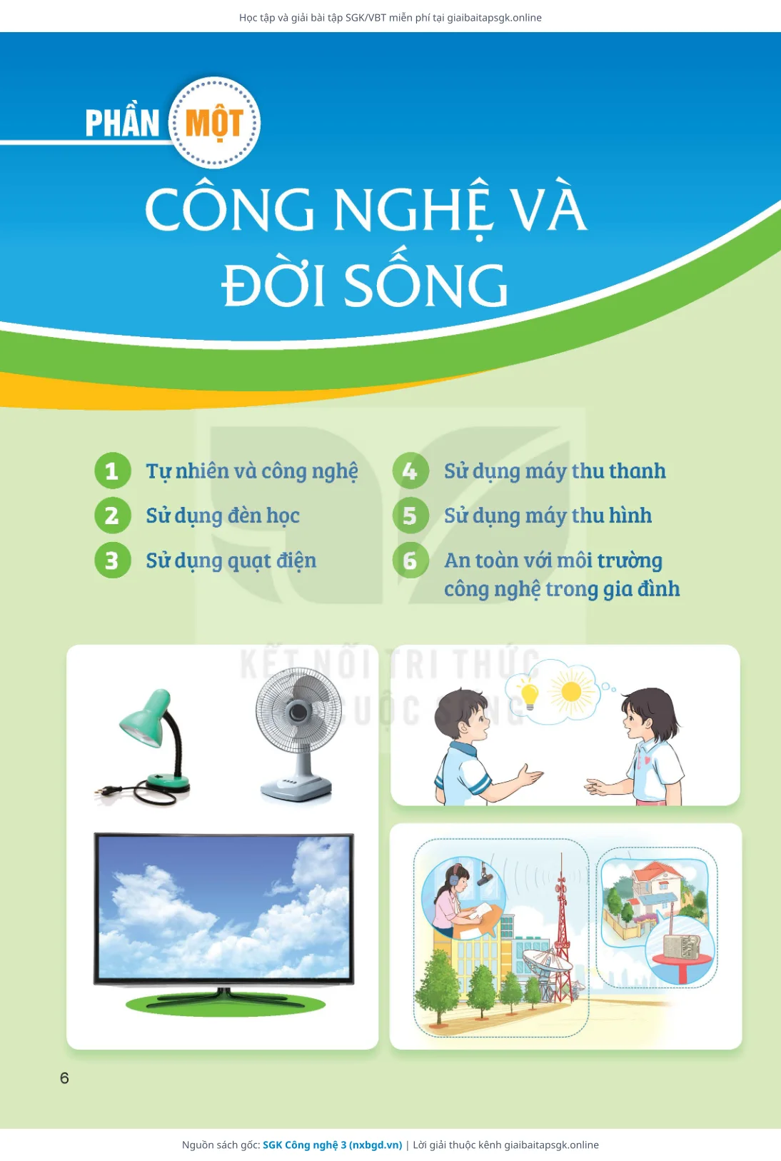 Trang 7 sách giáo khoa SGK Công nghệ 3 thu nhỏ