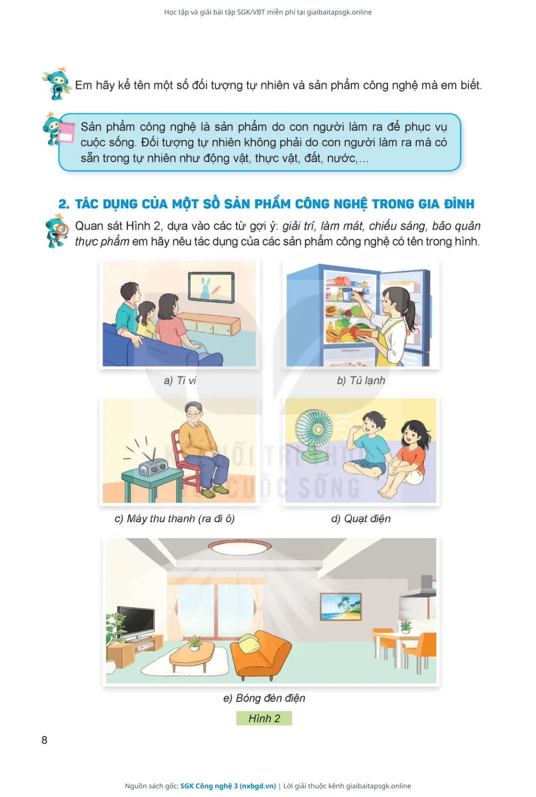 Trang 9 sách giáo khoa SGK Công nghệ 3 thu nhỏ