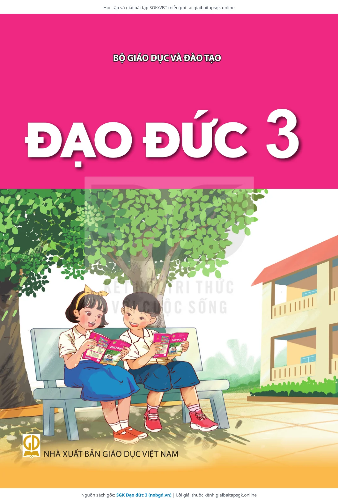 Trang 1 sách giáo khoa SGK Đạo đức 3 bản chuẩn