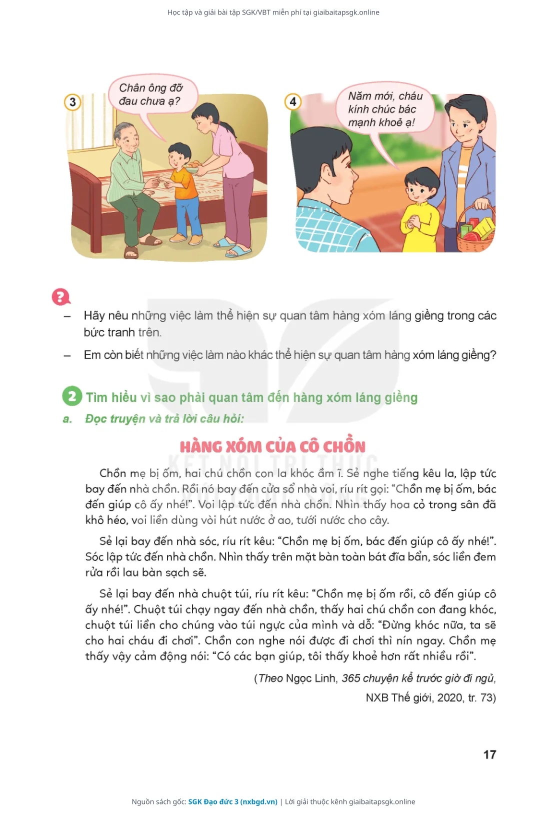 Trang 18 sách giáo khoa SGK Đạo đức 3 thu nhỏ
