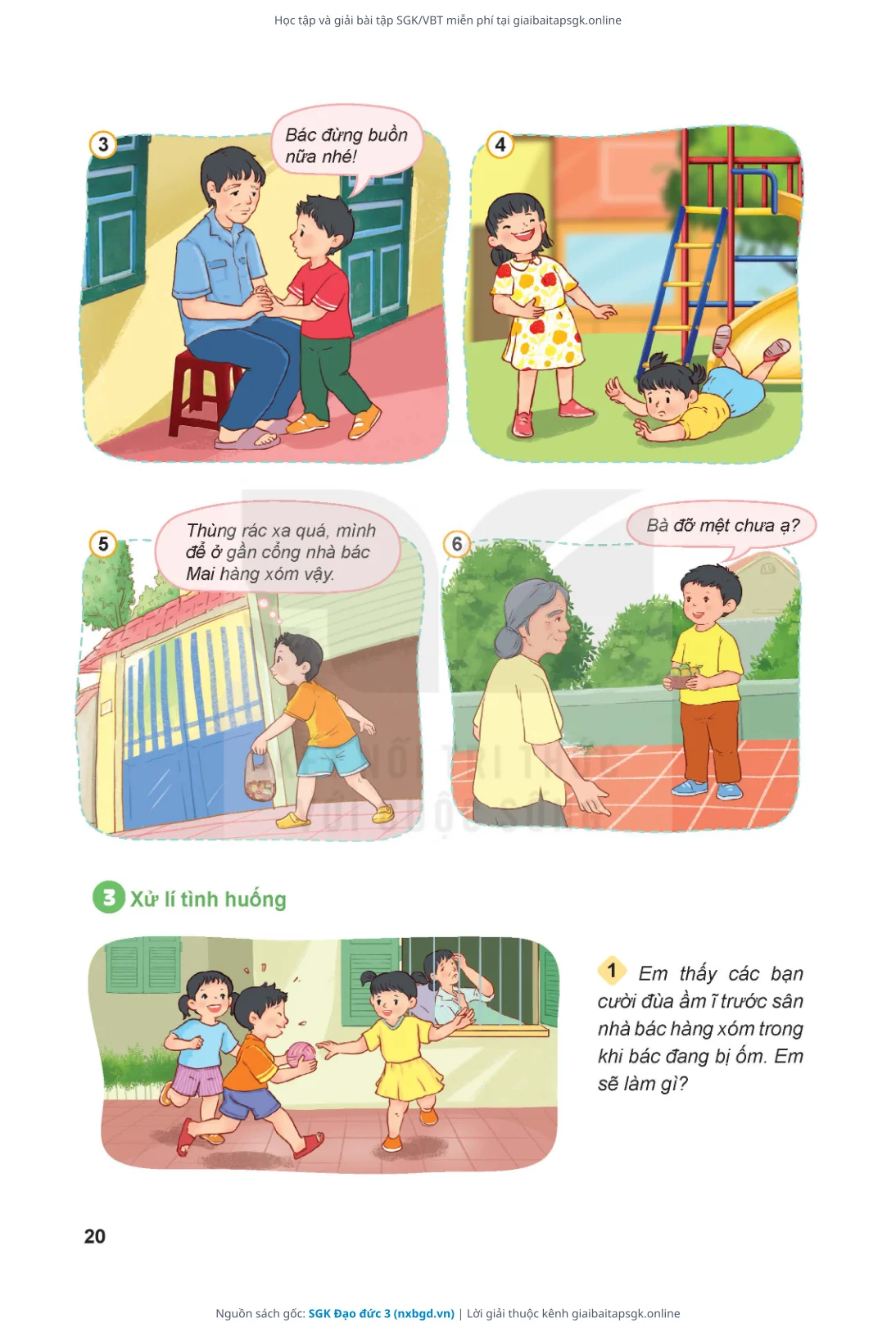 Trang 21 sách giáo khoa SGK Đạo đức 3 thu nhỏ
