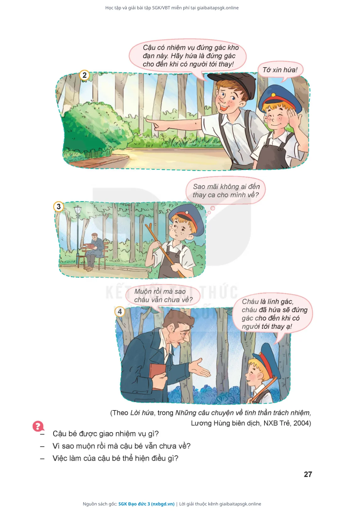Trang 28 sách giáo khoa SGK Đạo đức 3 thu nhỏ