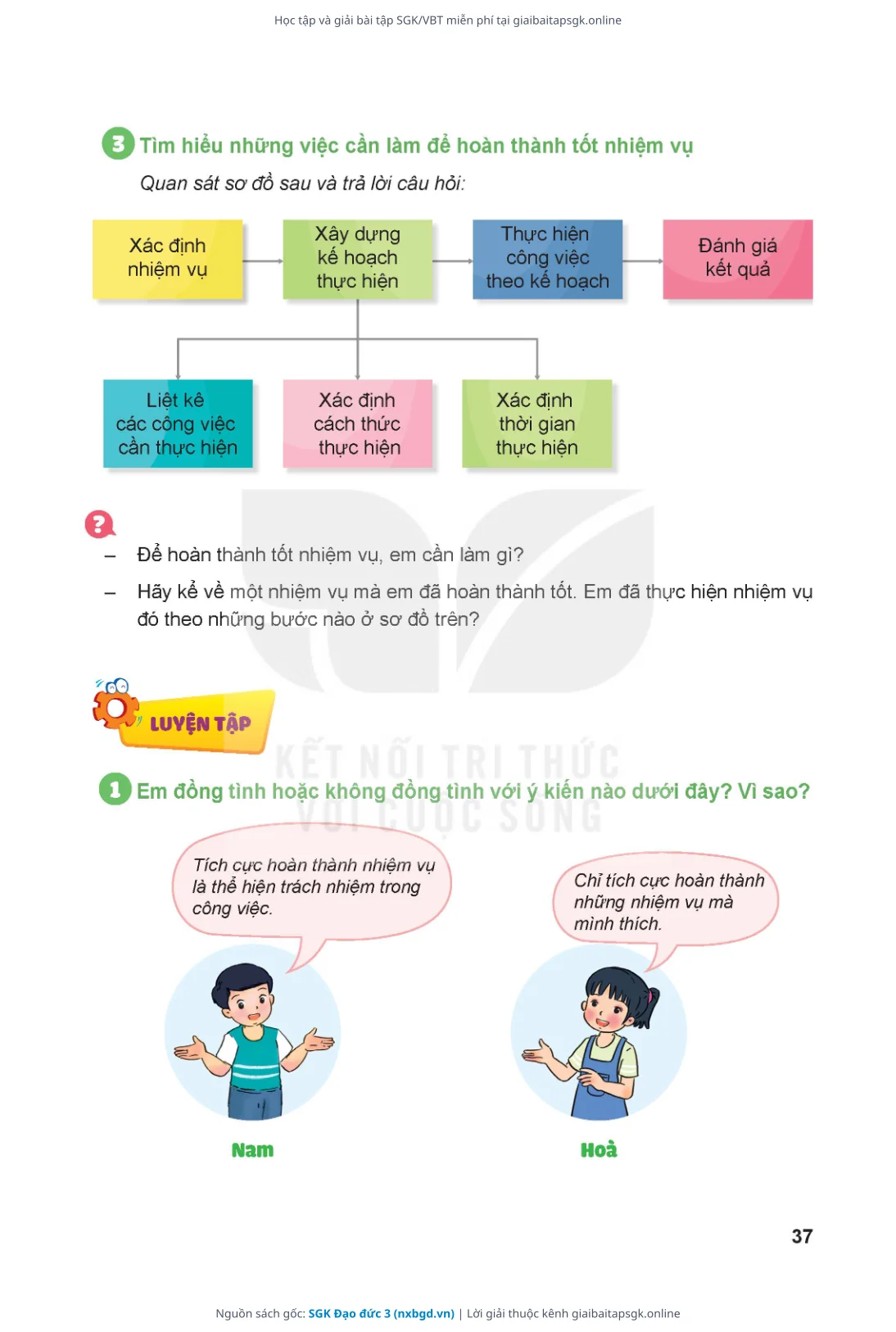 Trang 38 sách giáo khoa SGK Đạo đức 3 thu nhỏ