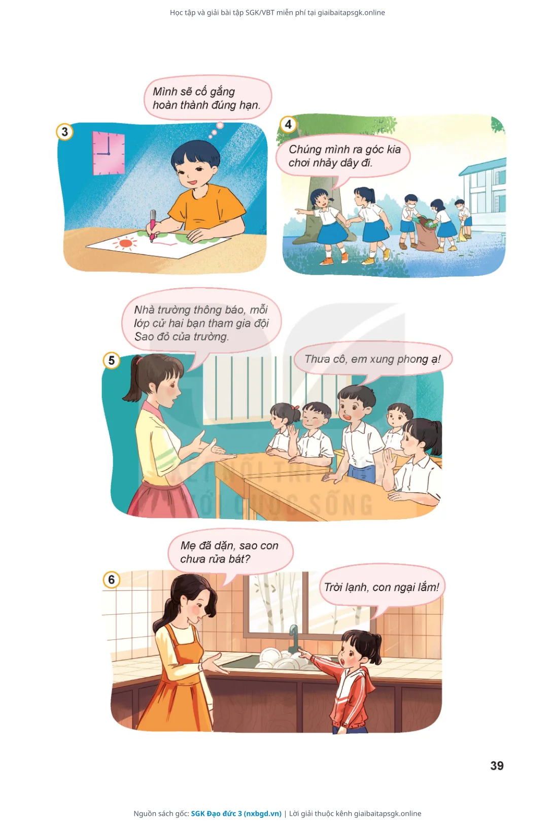 Trang 40 sách giáo khoa SGK Đạo đức 3 thu nhỏ