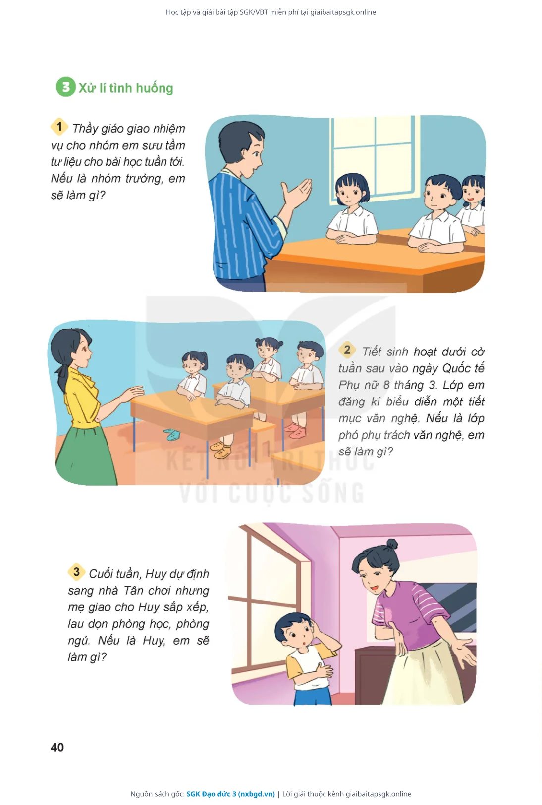 Trang 41 sách giáo khoa SGK Đạo đức 3 thu nhỏ