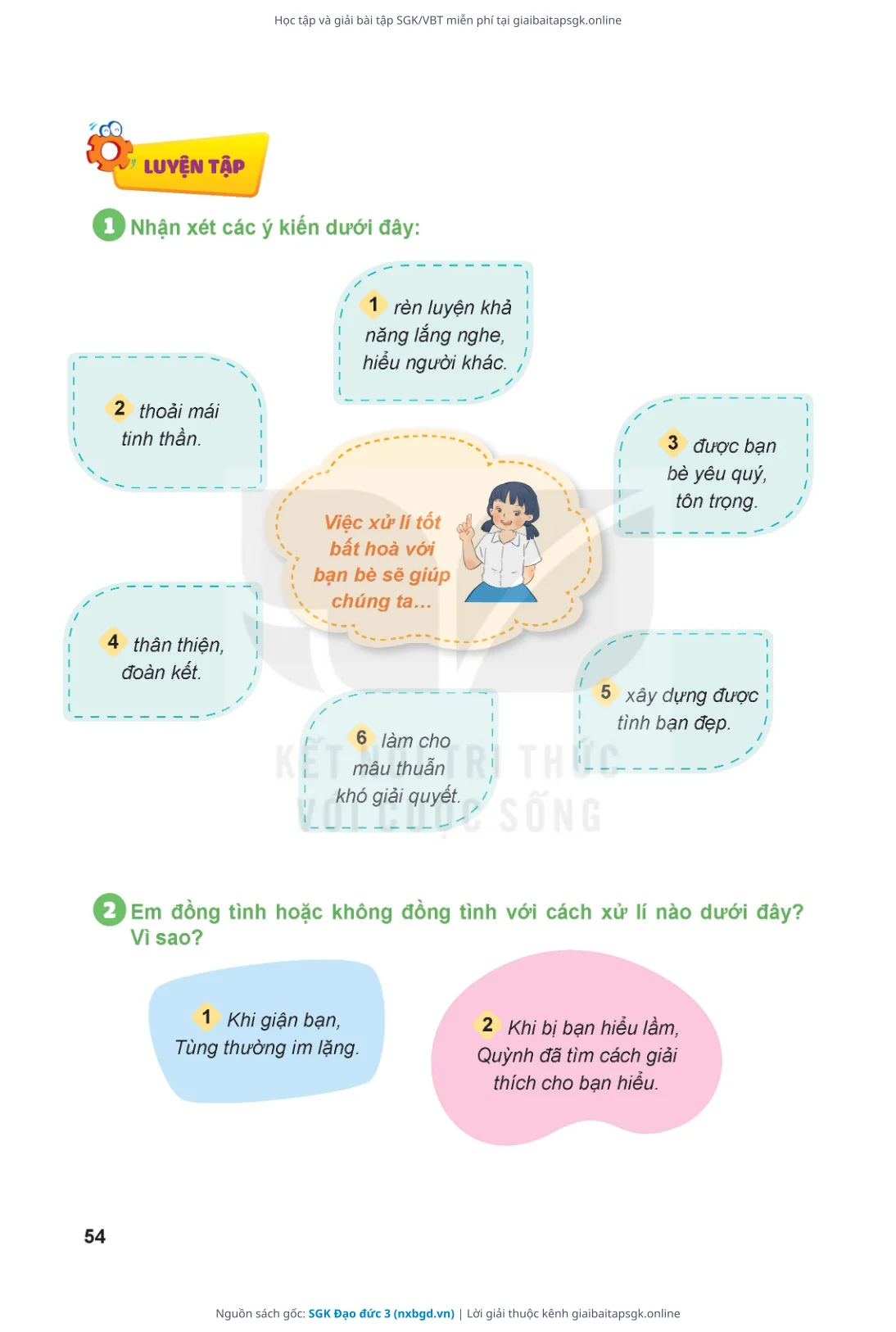 Trang 55 sách giáo khoa SGK Đạo đức 3 thu nhỏ