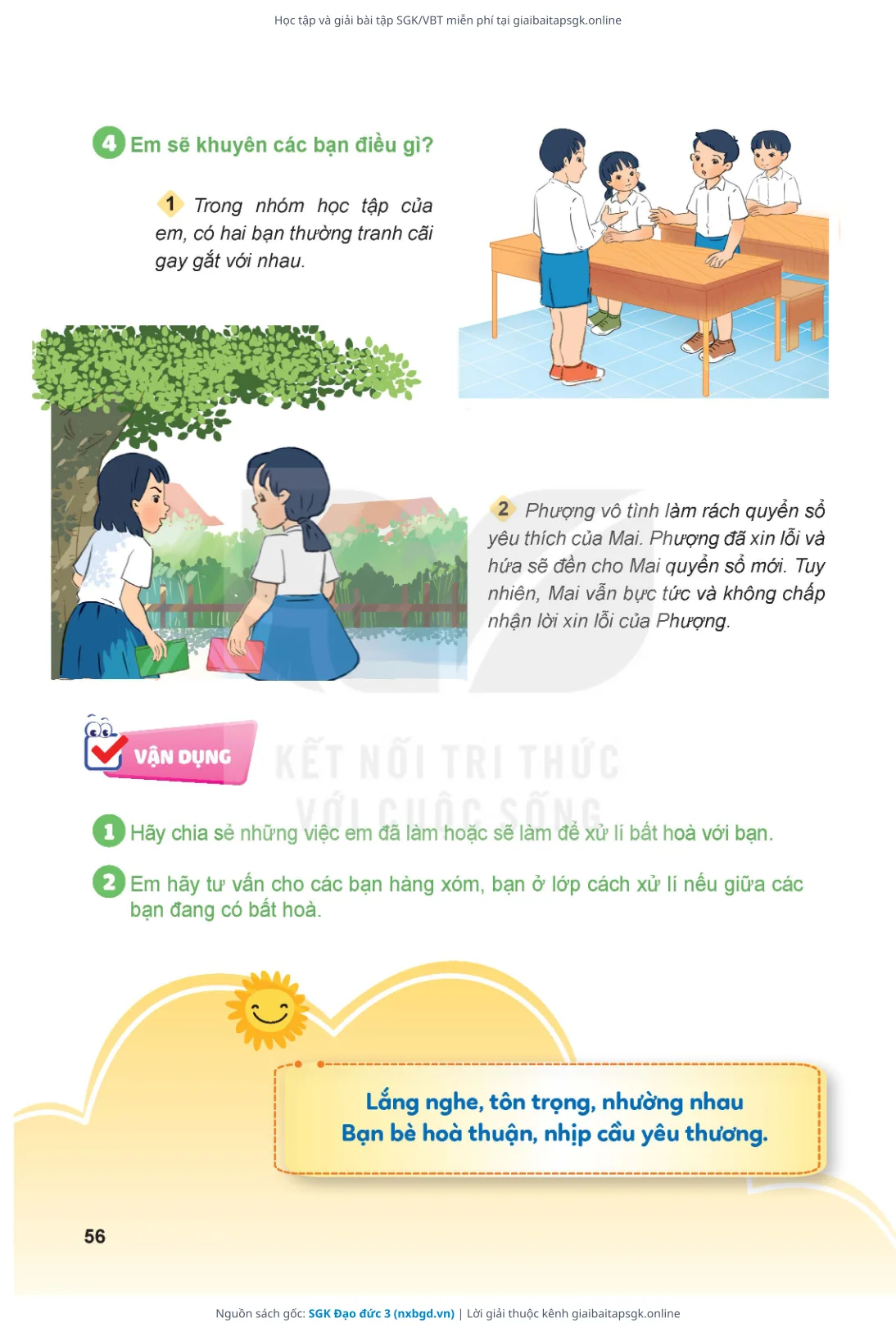 Trang 57 sách giáo khoa SGK Đạo đức 3 thu nhỏ