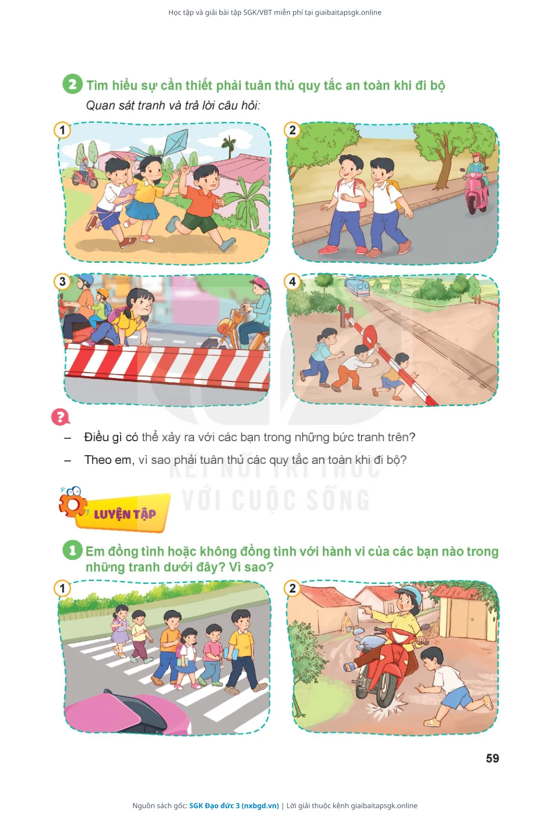 Trang 60 sách giáo khoa SGK Đạo đức 3 thu nhỏ