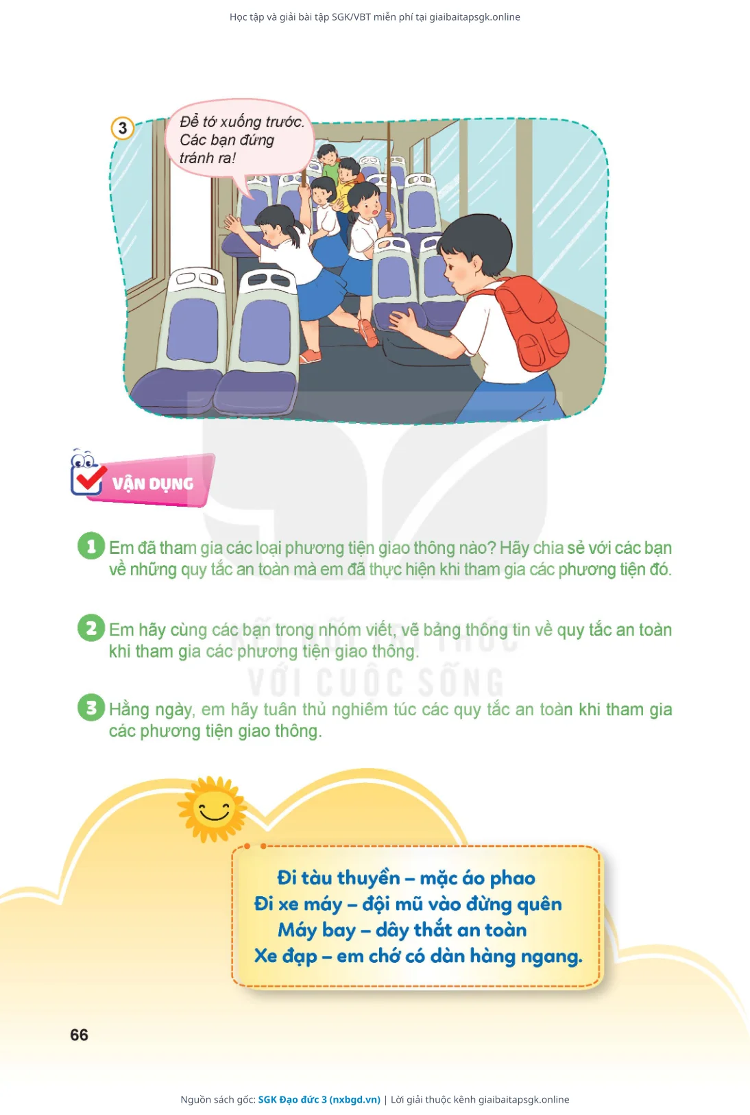 Trang 67 sách giáo khoa SGK Đạo đức 3 thu nhỏ