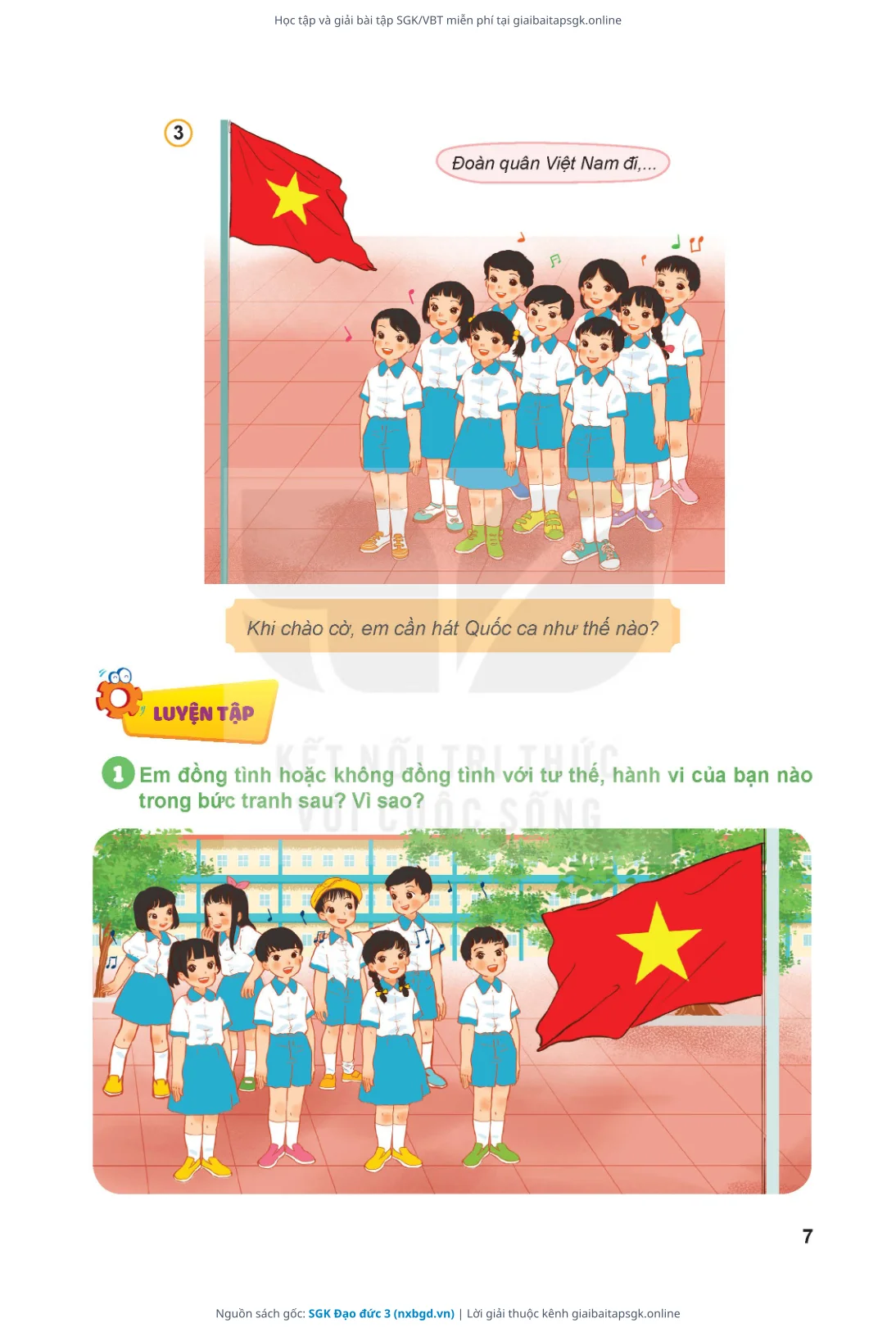 Trang 8 sách giáo khoa SGK Đạo đức 3 thu nhỏ