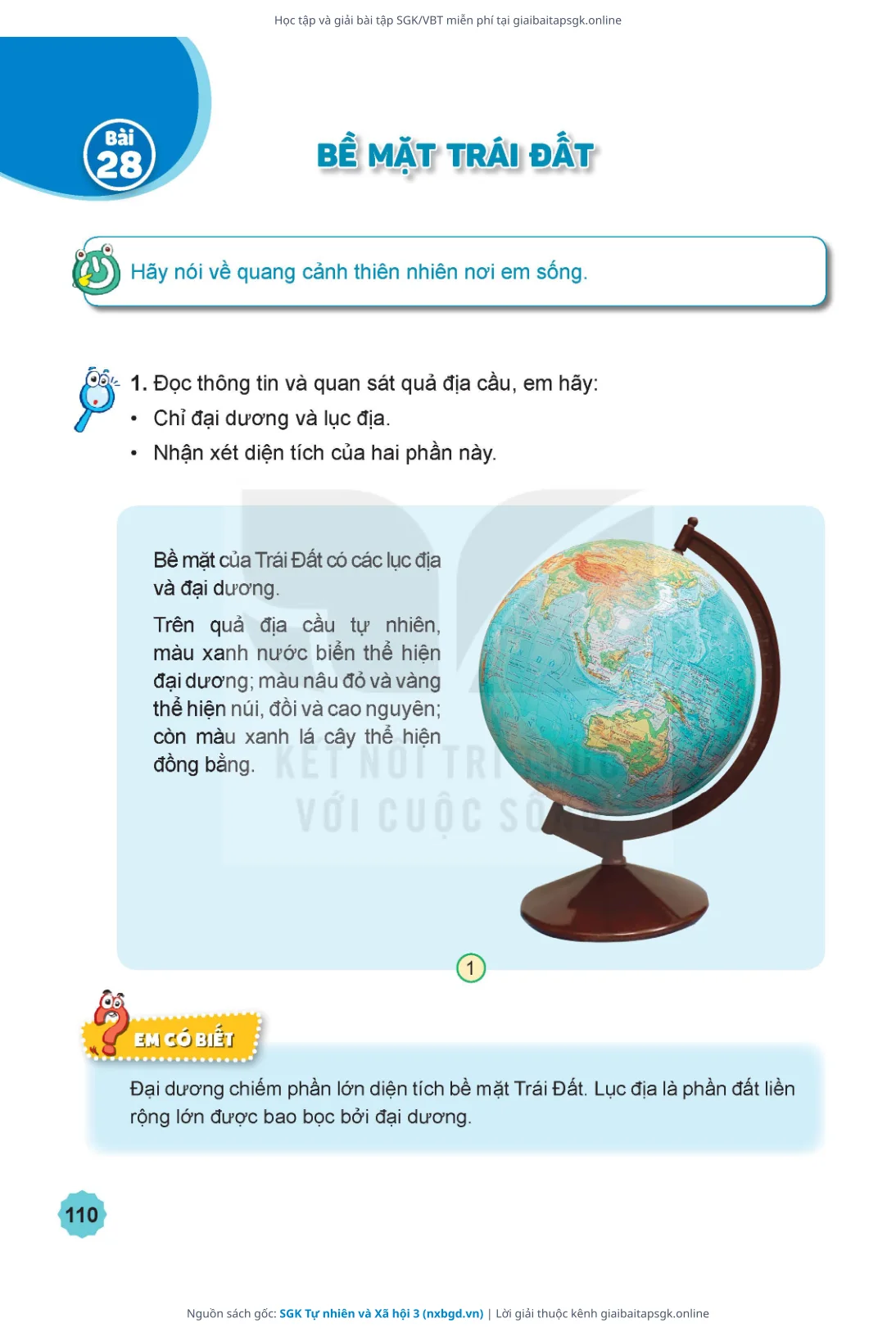 Trang 111 sách giáo khoa SGK Tự nhiên và Xã hội 3 thu nhỏ