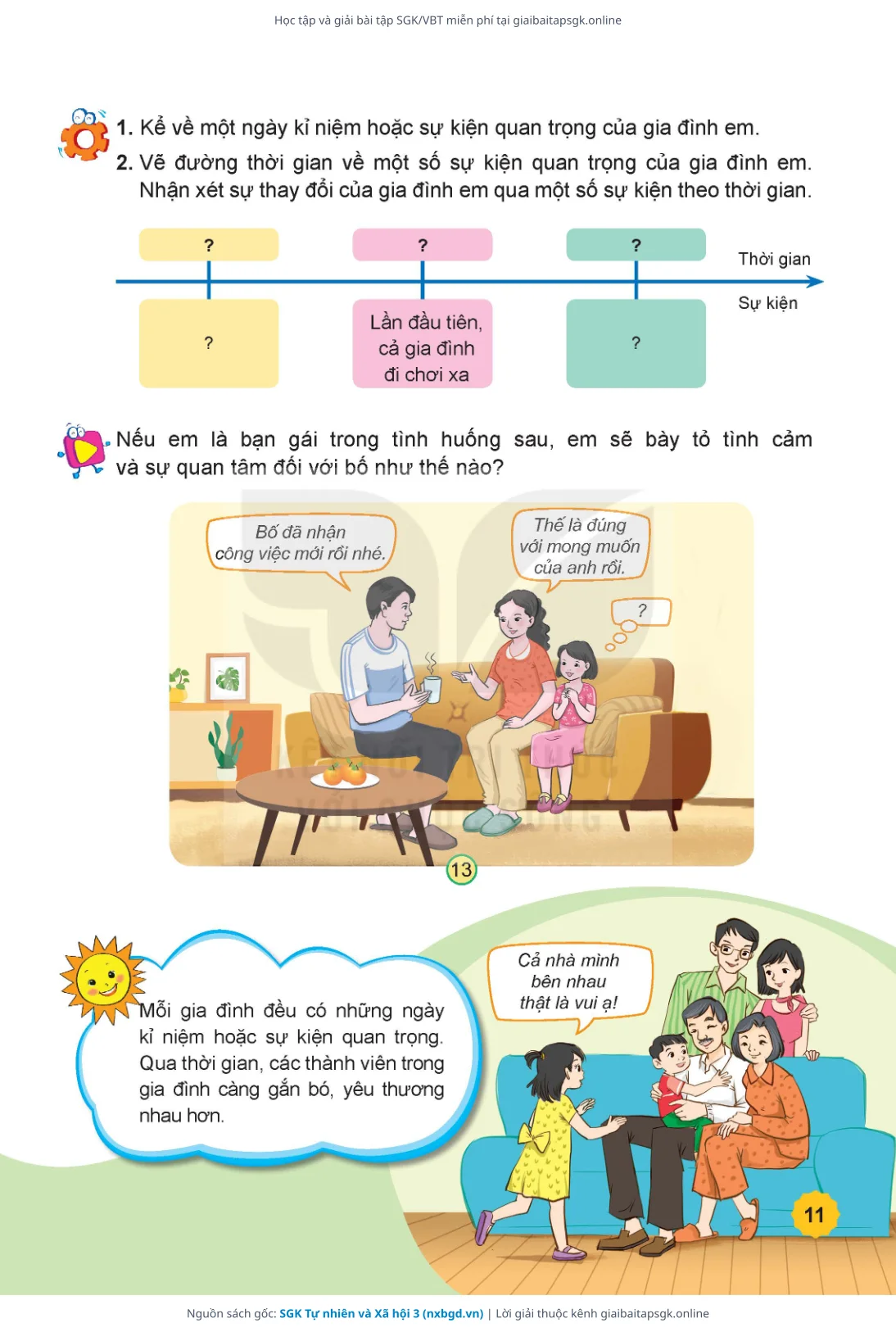 Trang 12 sách giáo khoa SGK Tự nhiên và Xã hội 3 thu nhỏ