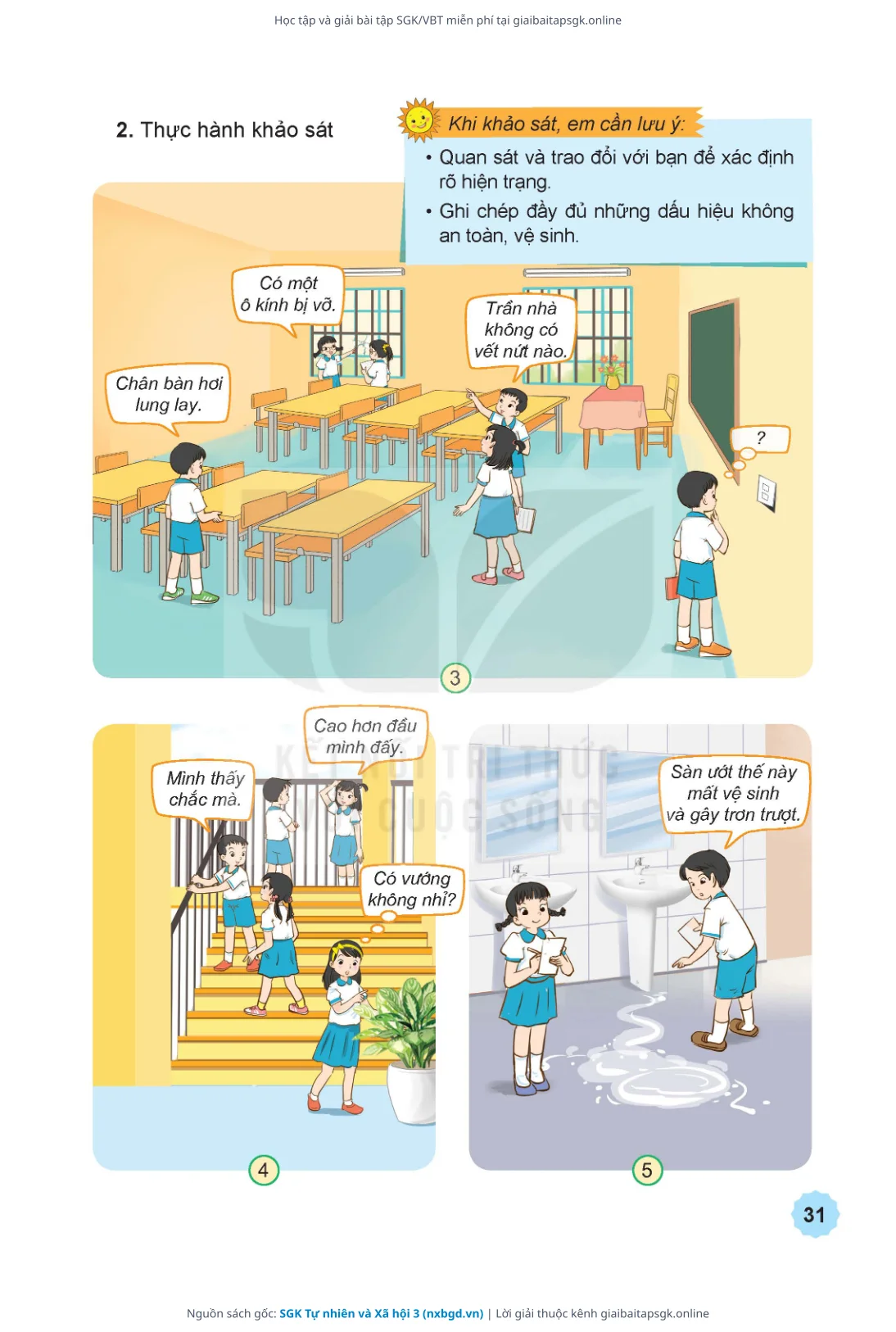 Trang 32 sách giáo khoa SGK Tự nhiên và Xã hội 3 thu nhỏ