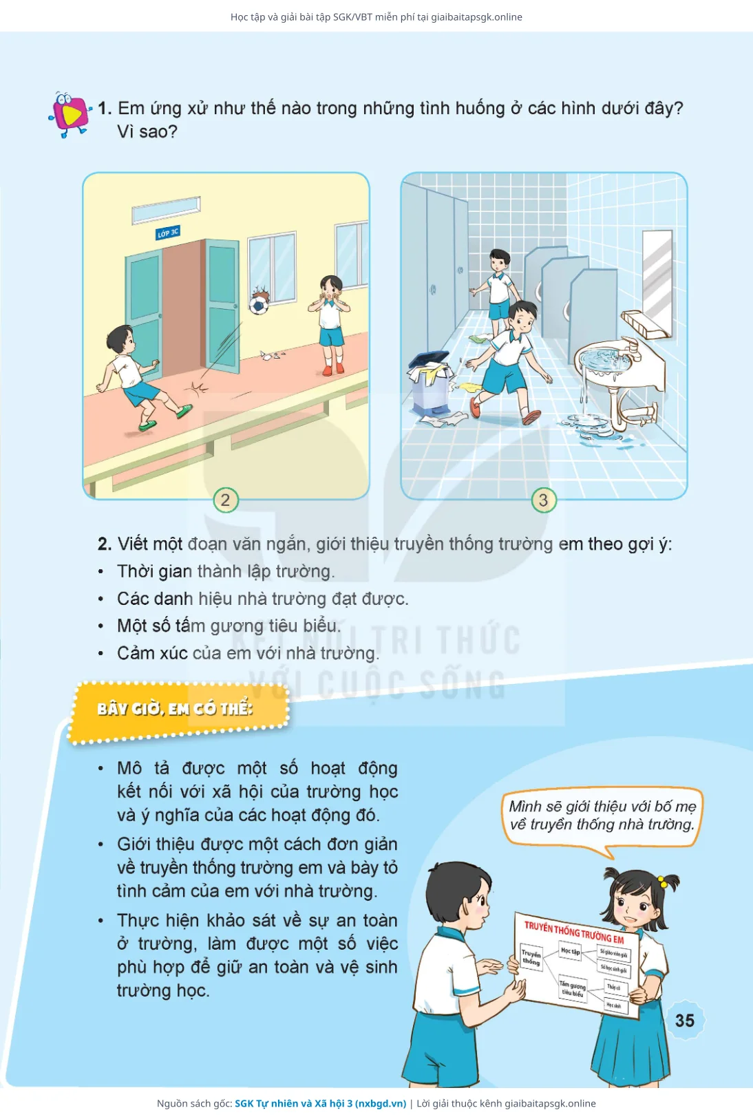 Trang 36 sách giáo khoa SGK Tự nhiên và Xã hội 3 thu nhỏ
