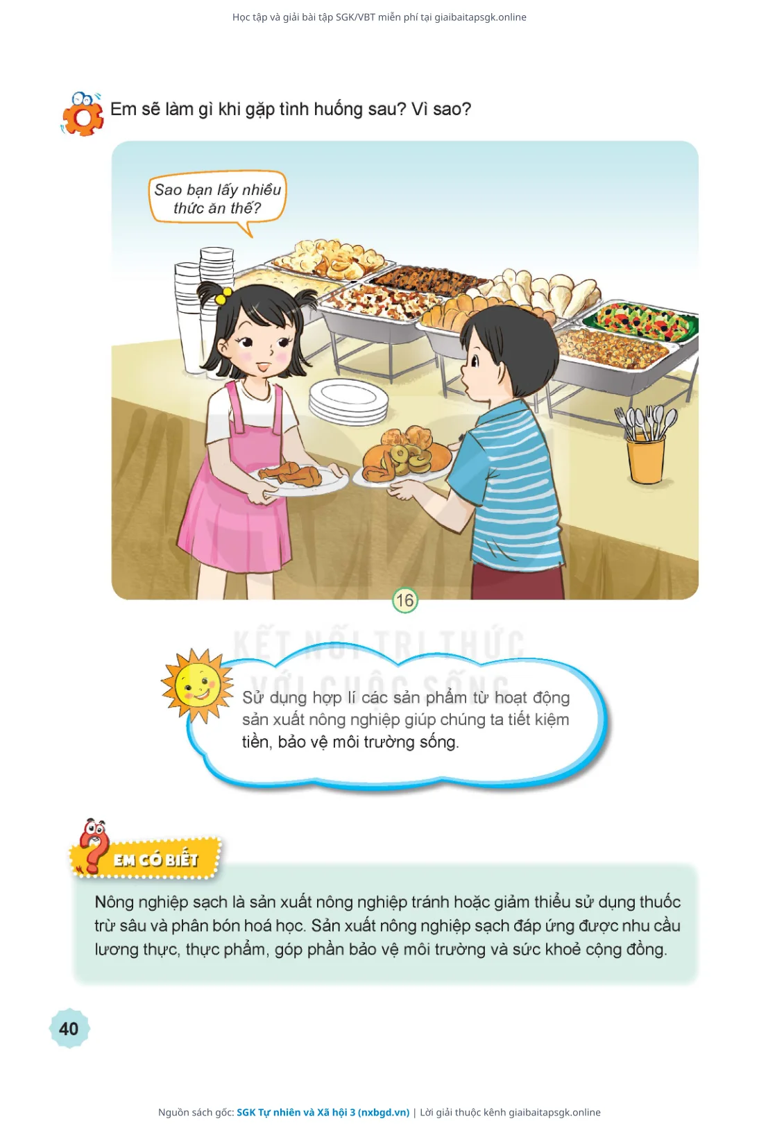 Trang 41 sách giáo khoa SGK Tự nhiên và Xã hội 3 thu nhỏ